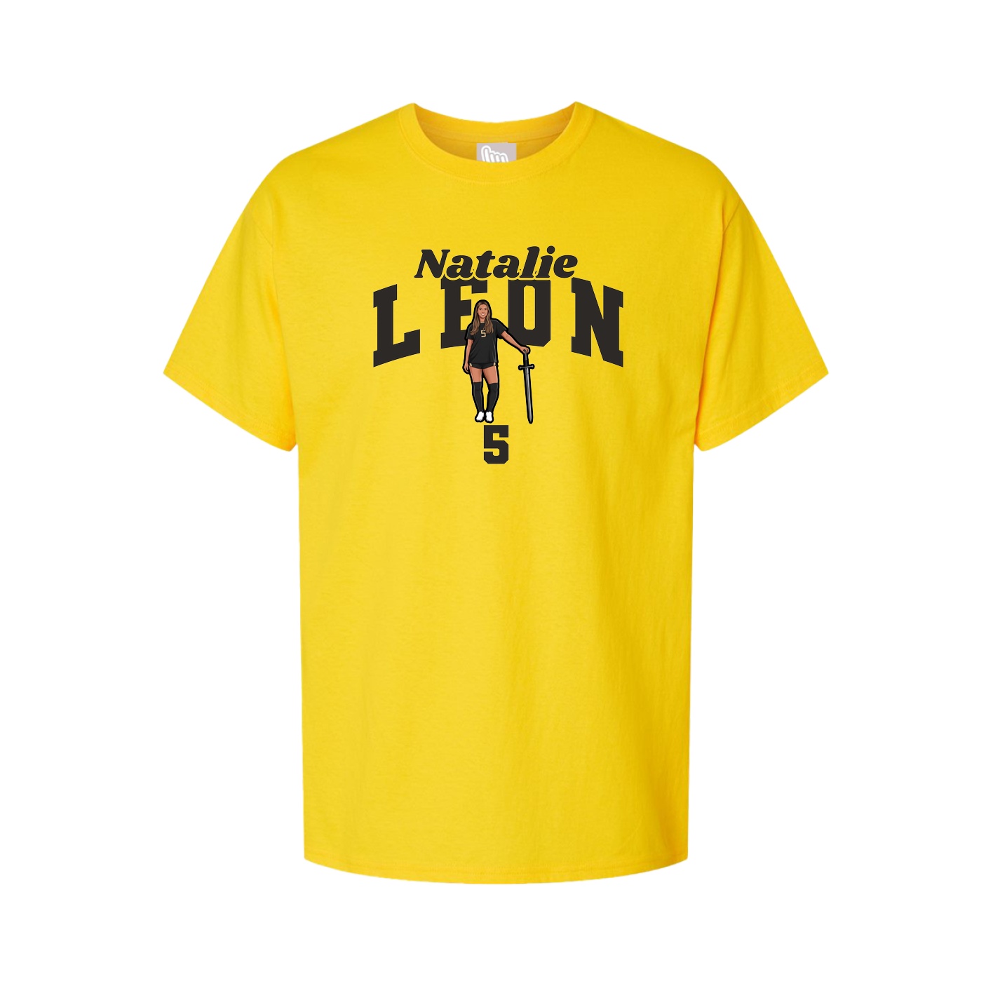 Tee — Signature Arch in Gold