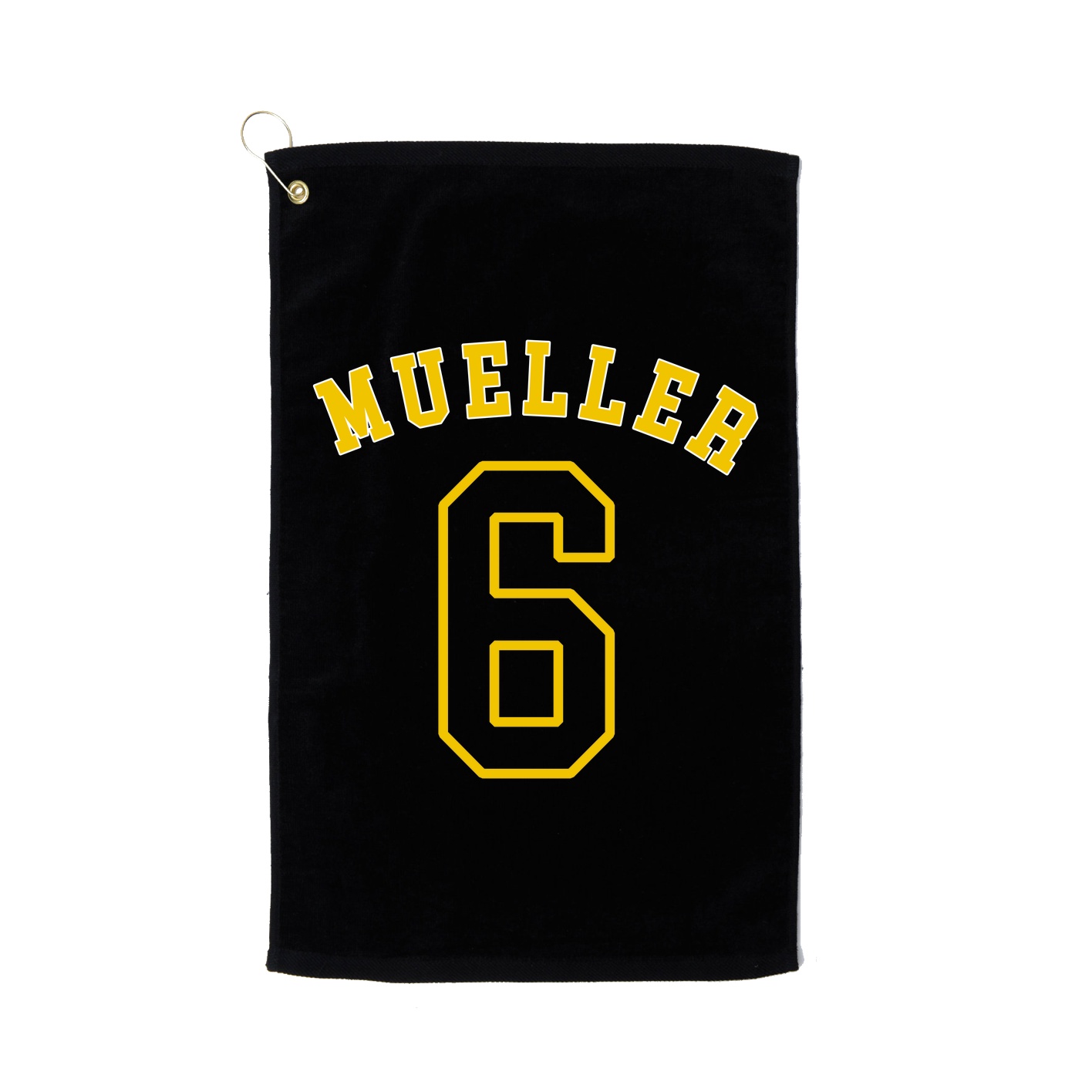 Golf Towel — Shirsey Arch in Black