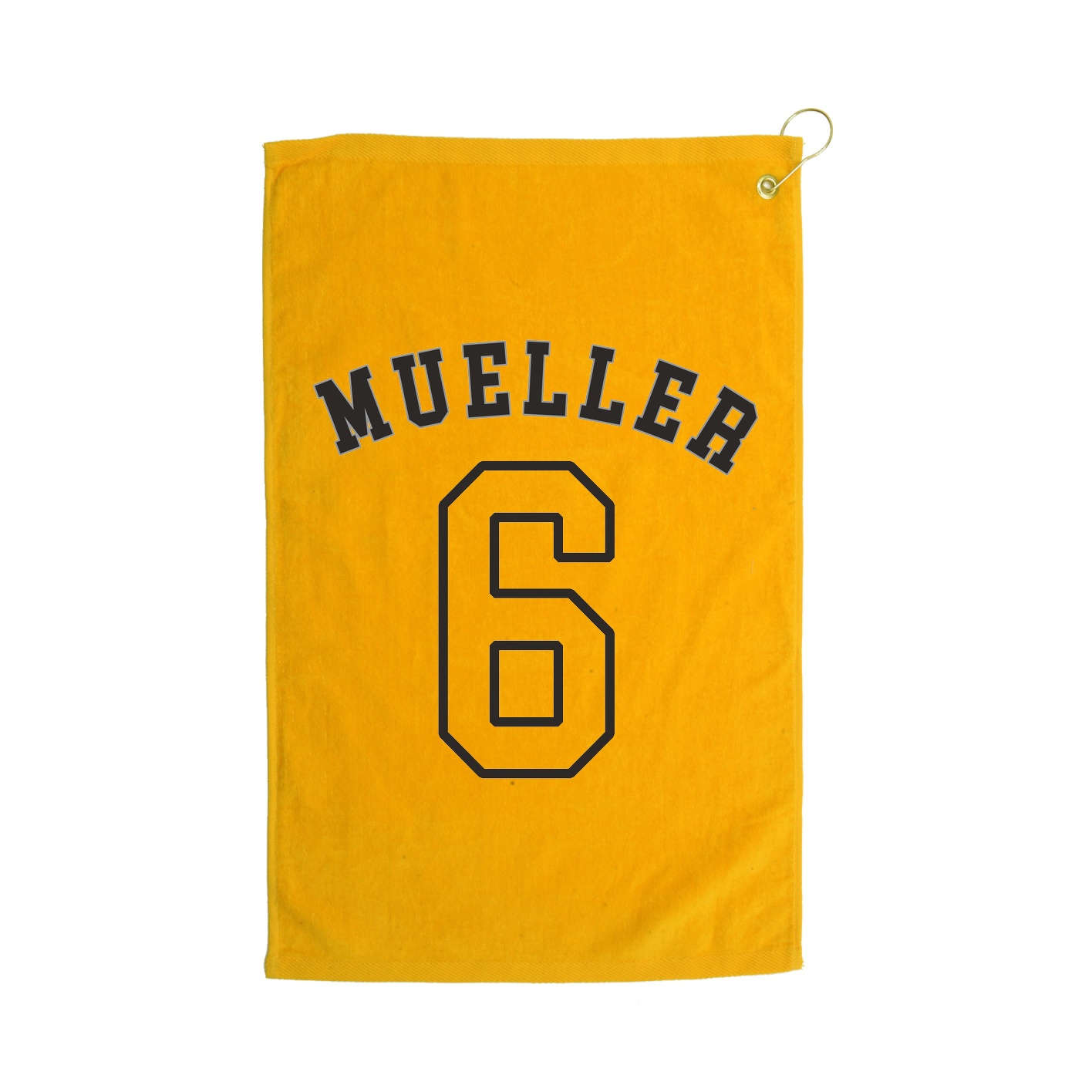 Golf Towel — Shirsey Arch in Gold
