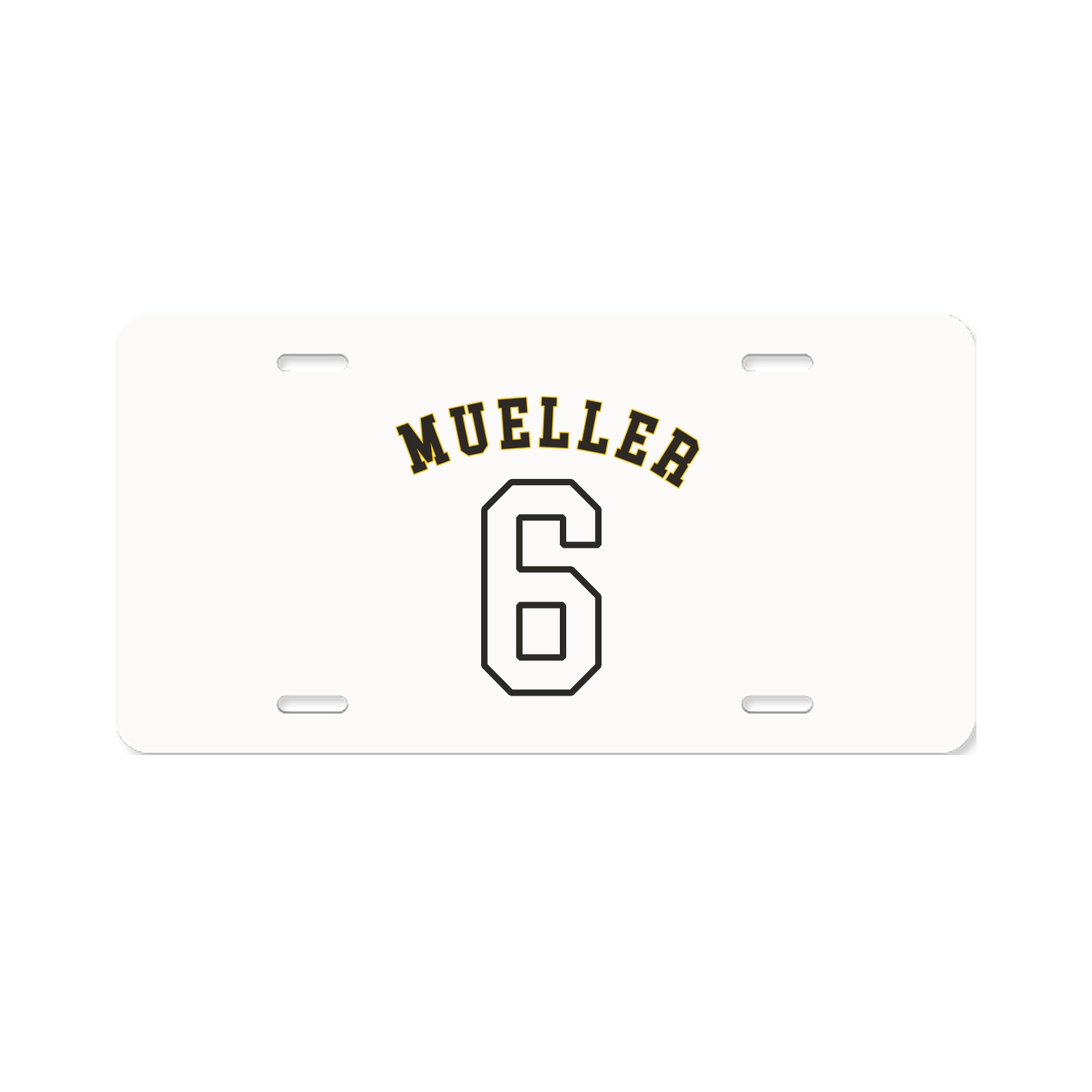 License Plate — Shirsey Arch in Classic