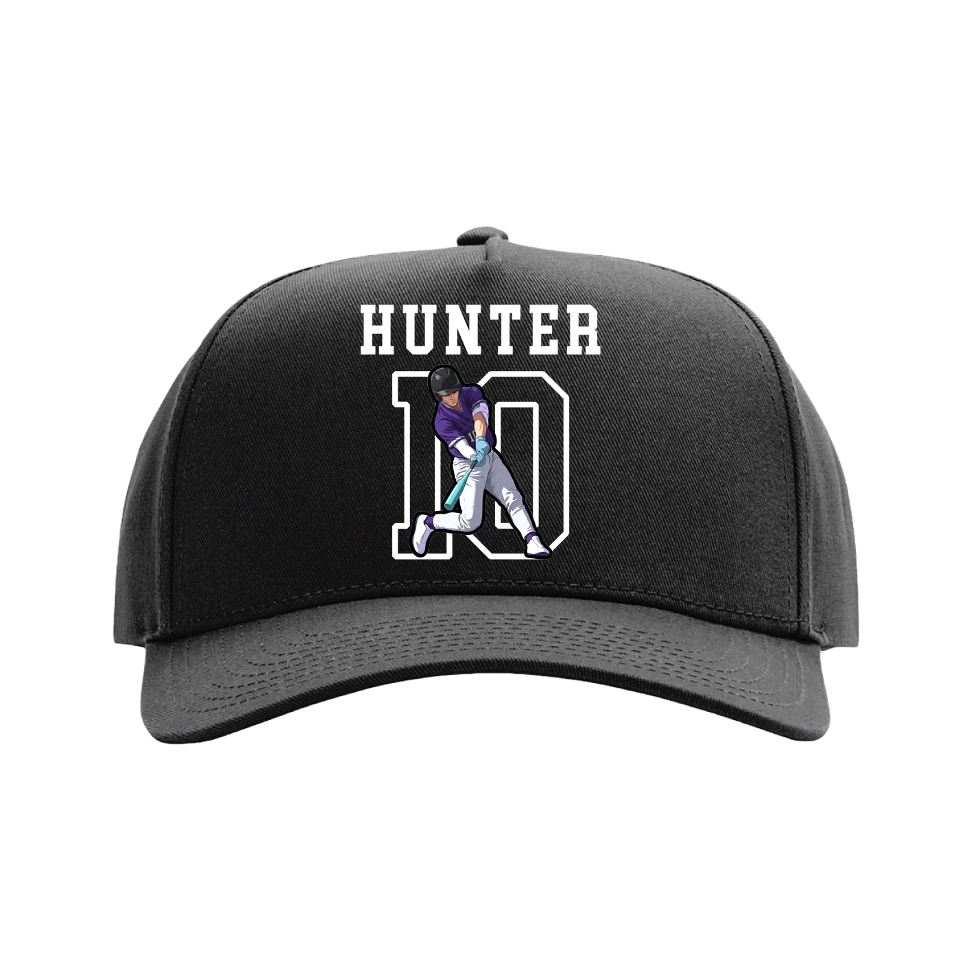 Full Fabric Five-Panel Champ Cap
