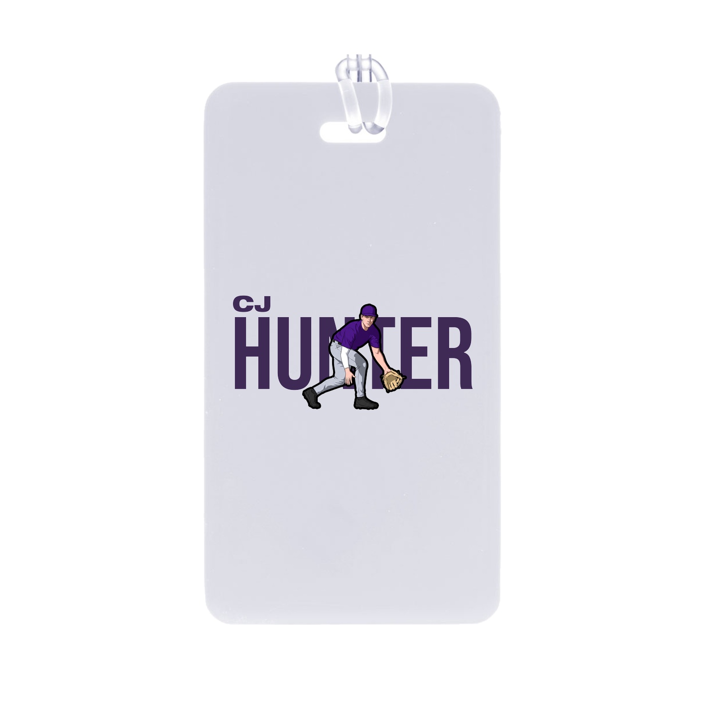 Bag Tag — Player Name in Classic