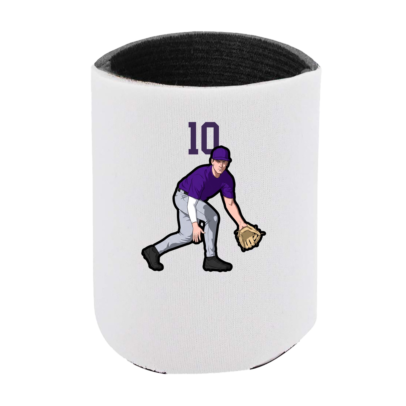 Can Holder — Number Top in White