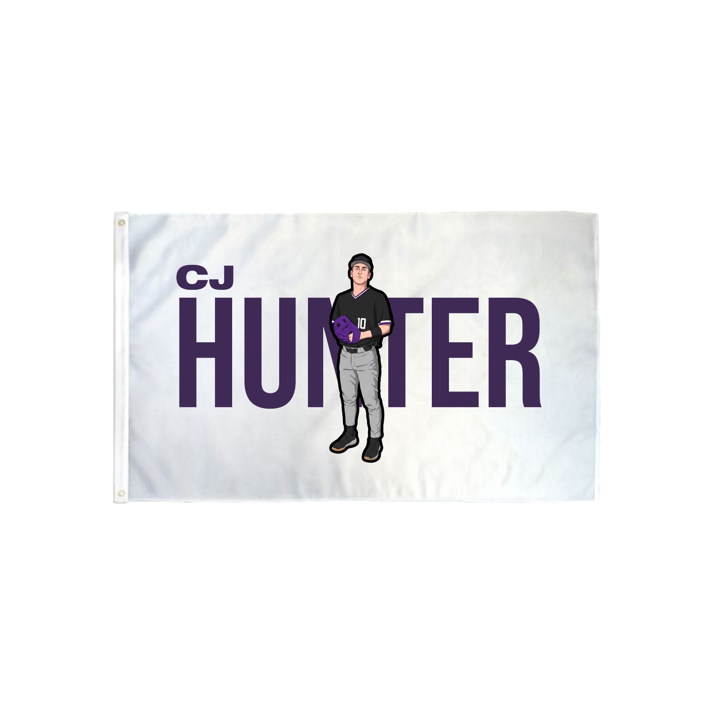 3x5 Flag — Player Name in Classic