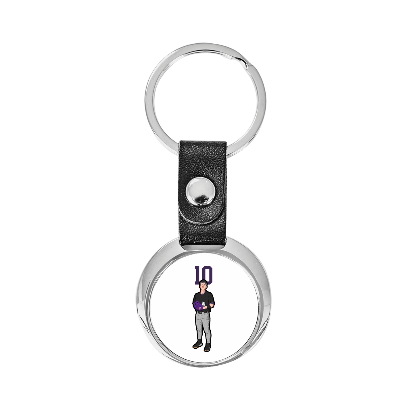 Key Chain — Number Top in Classic