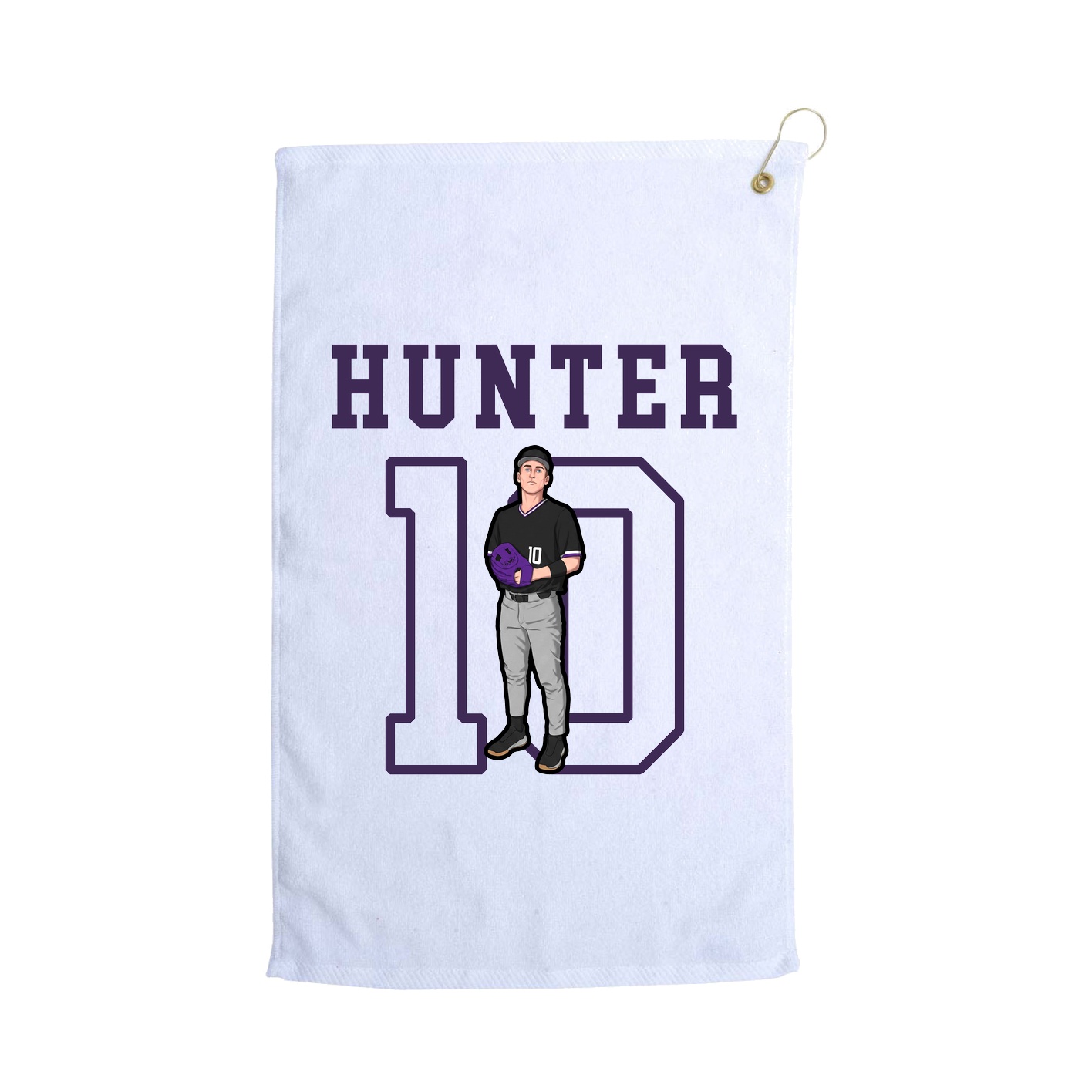 Terry Velour Golf Towel