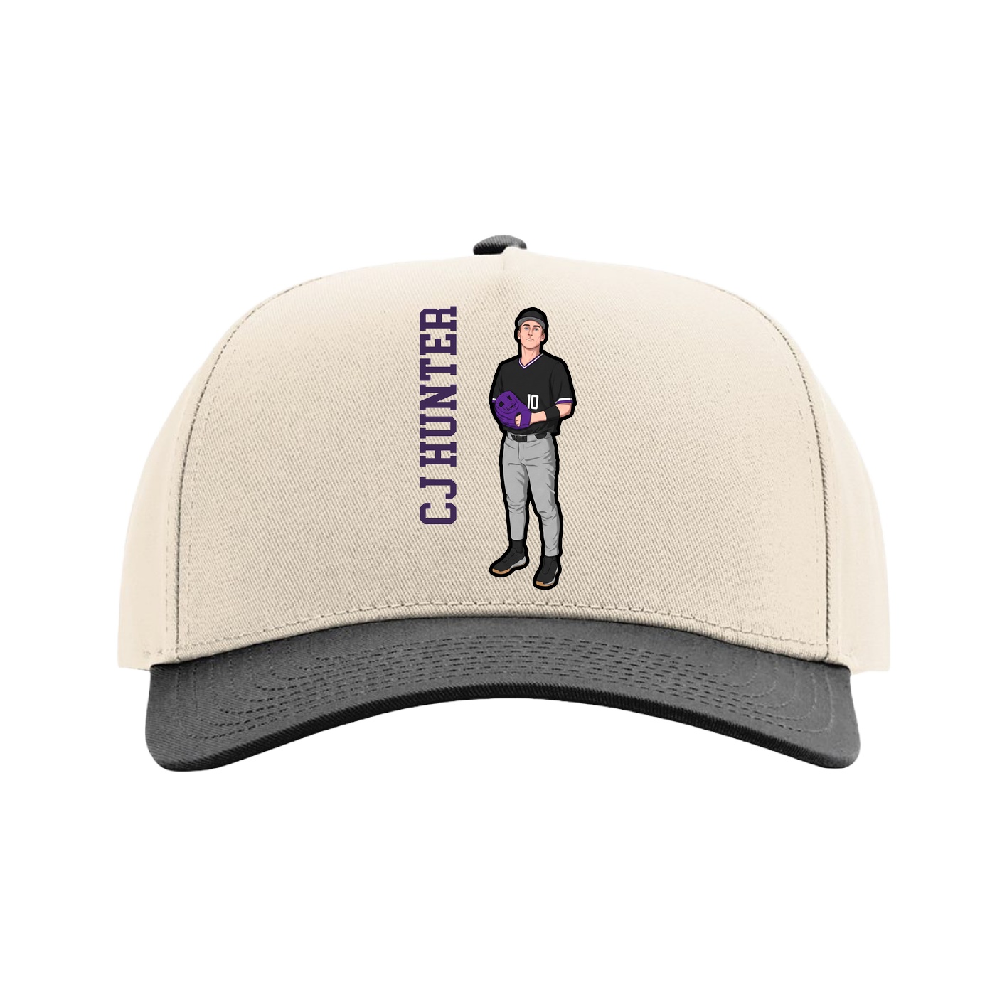 Full Fabric Five-Panel Champ Cap