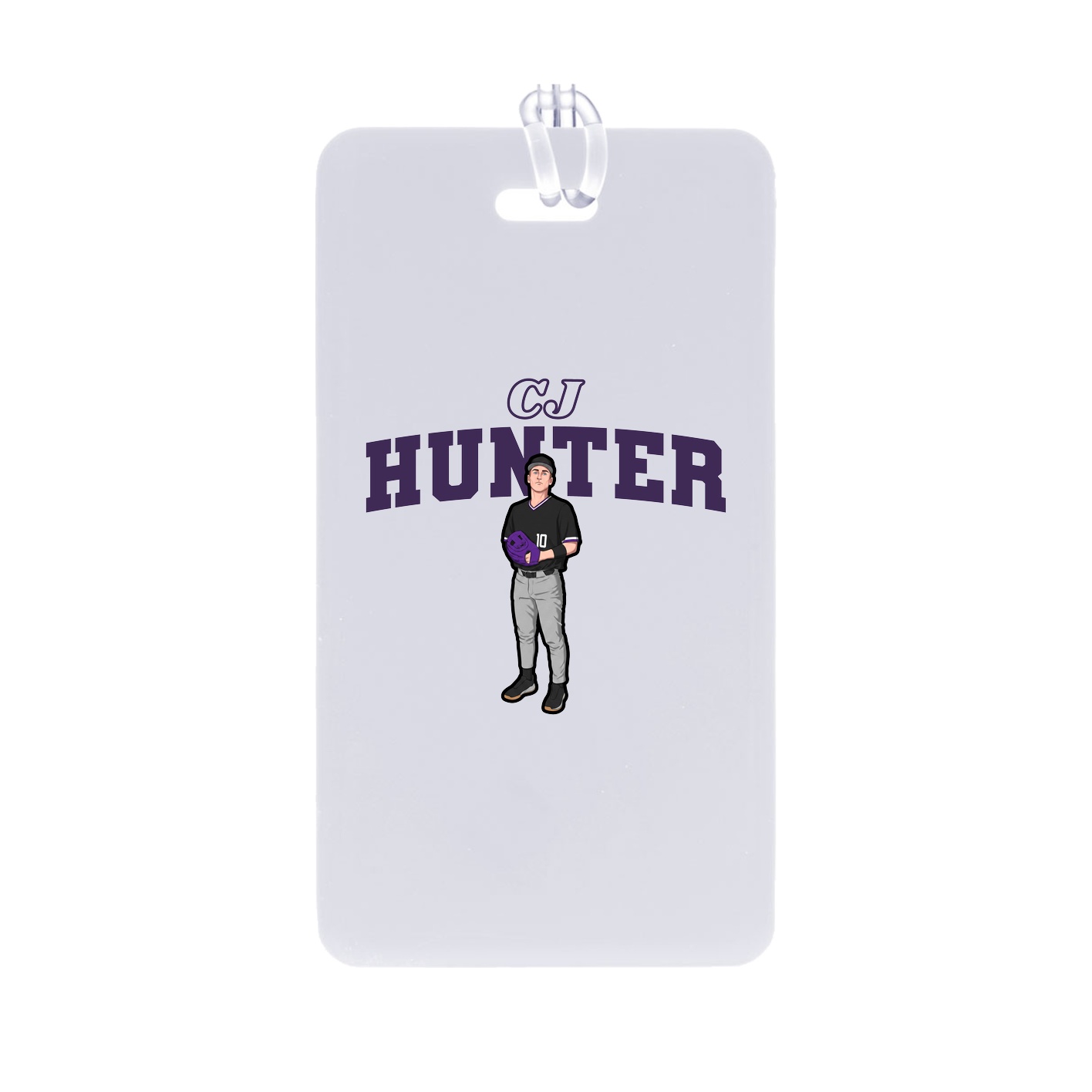 Bag Tag — Name Arch in Classic