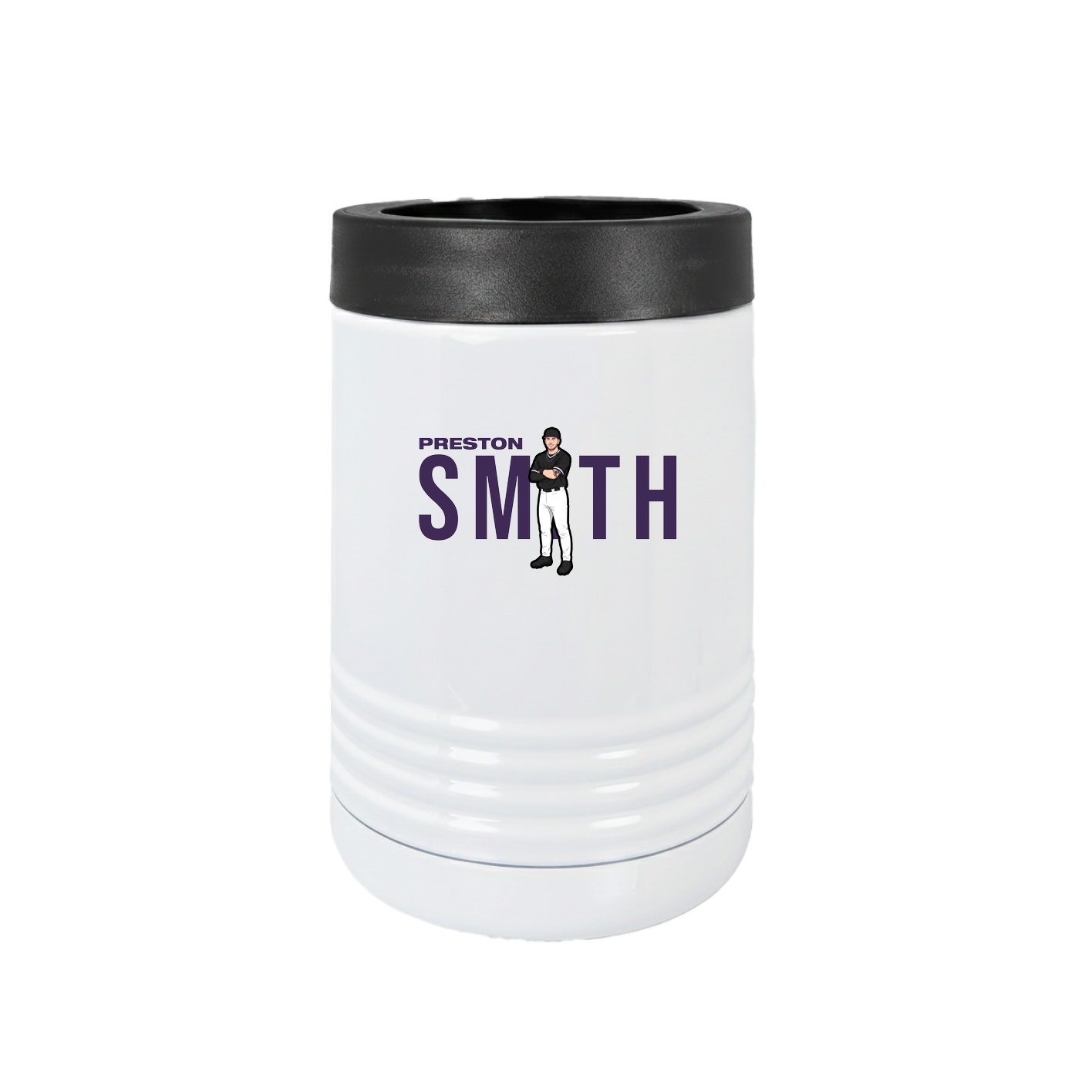 Beverage Holder — Player Name in White