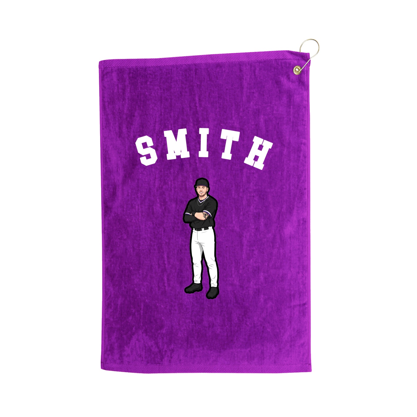 Golf Towel — Shirsey Arch in Purple