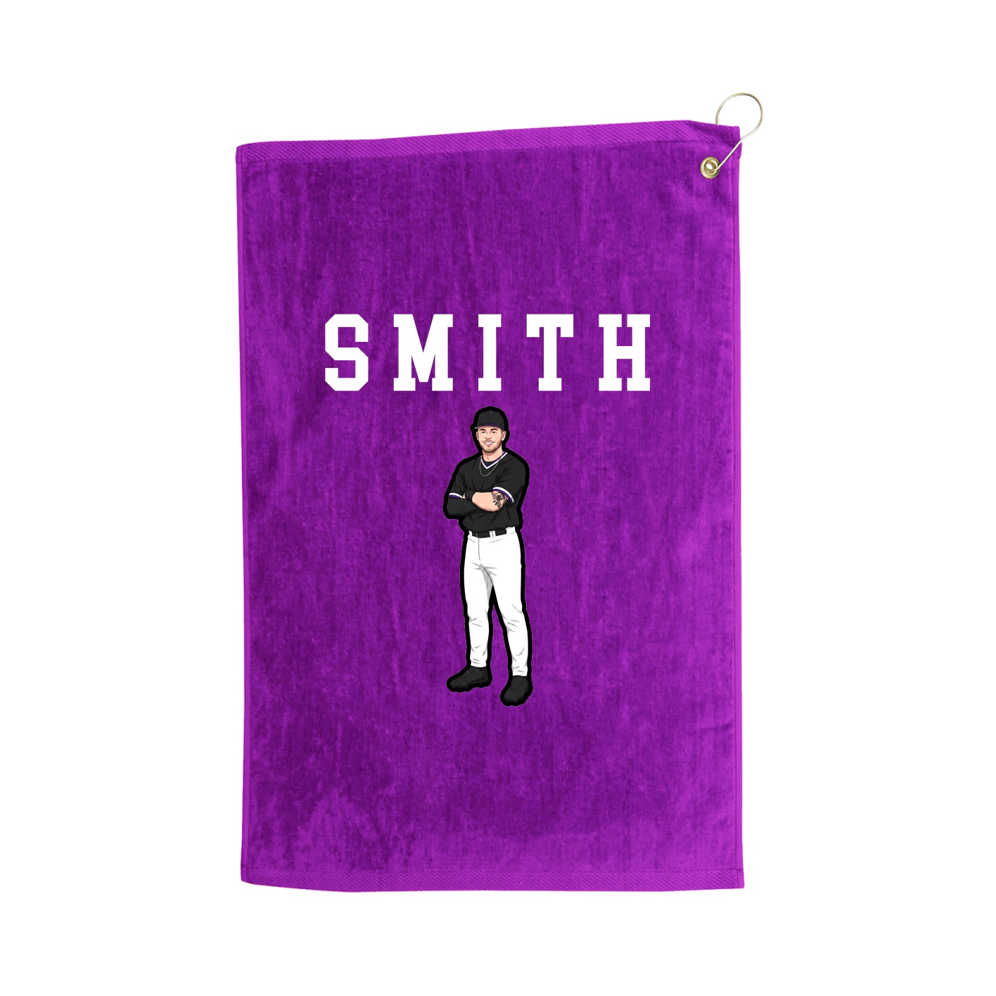 Golf Towel — Shirsey in Purple