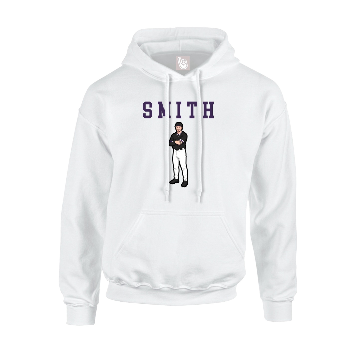 Youth Hoodie — Shirsey in White