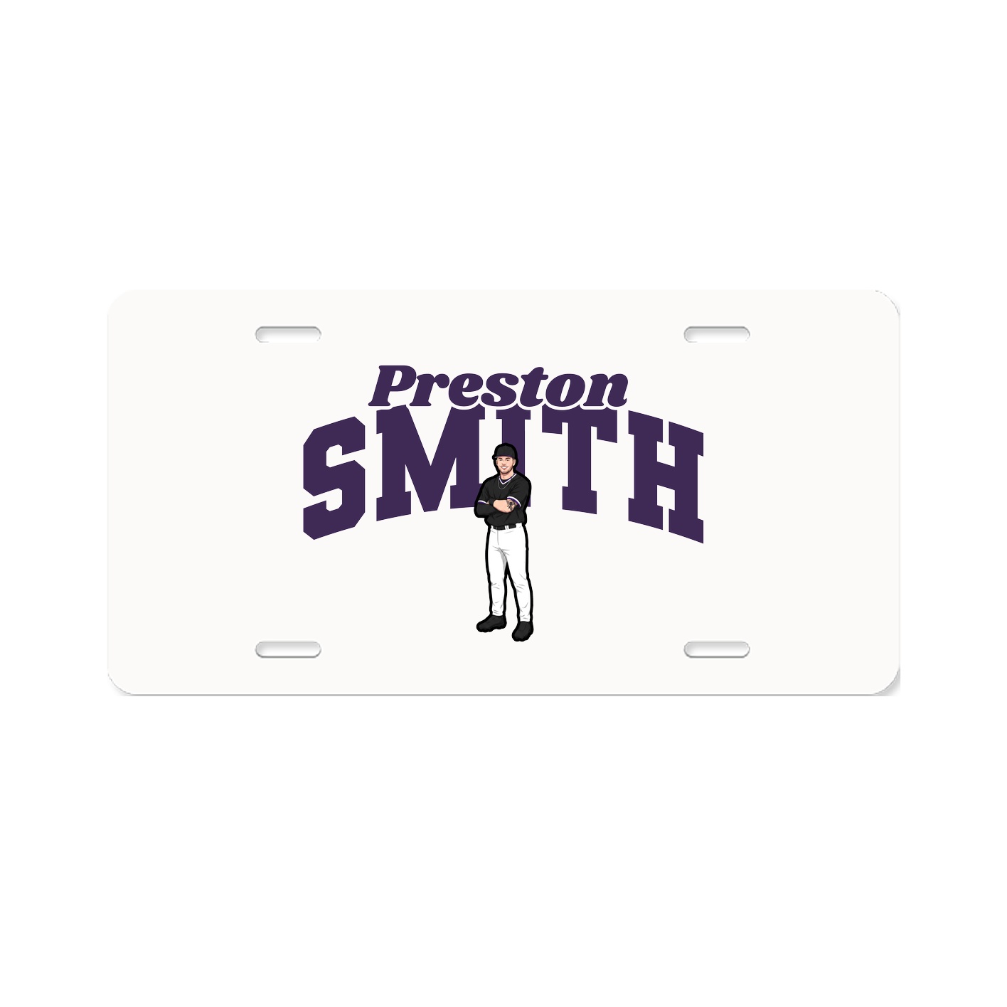 License Plate — Signature Arch in Classic