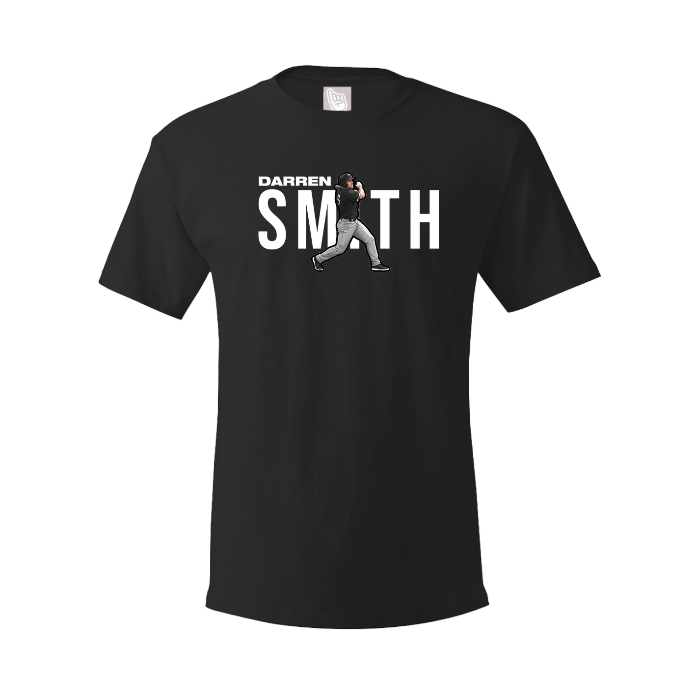 Youth Tee — Player Name in Black