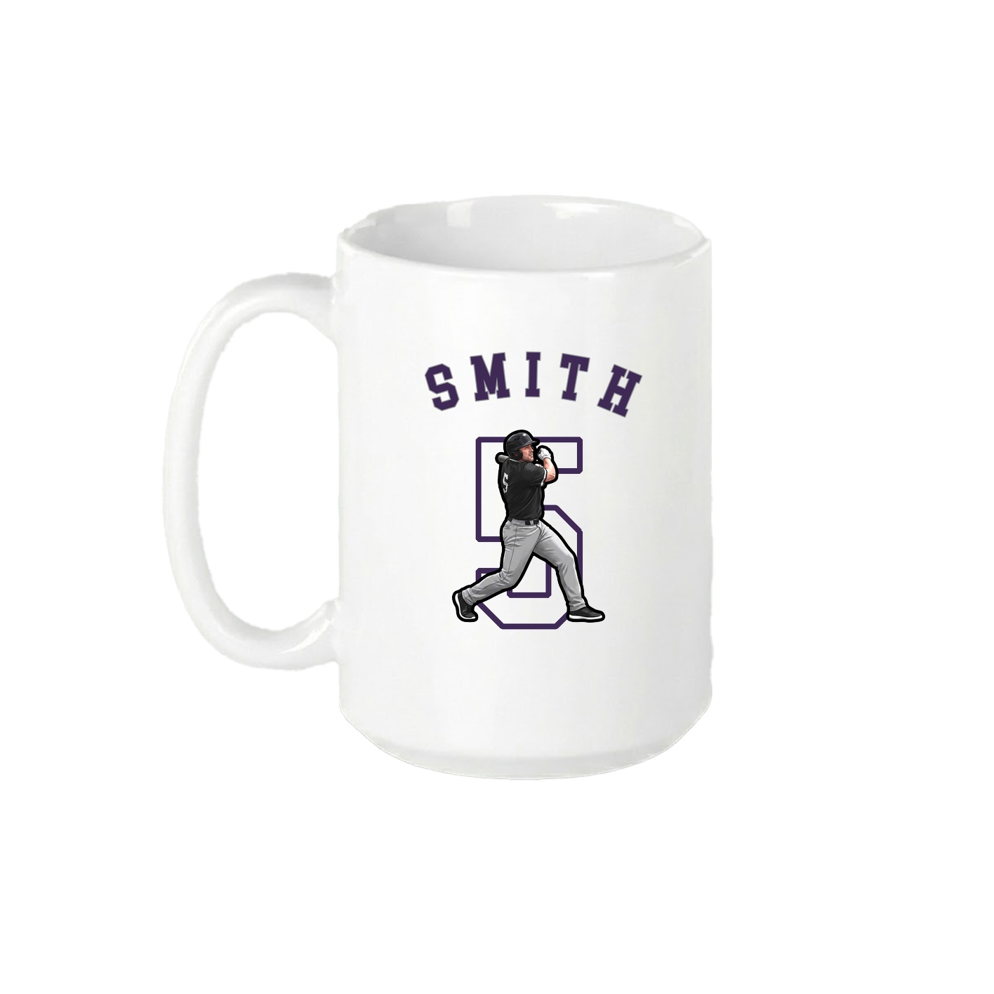 15oz Coffee Mug — Shirsey Arch in White