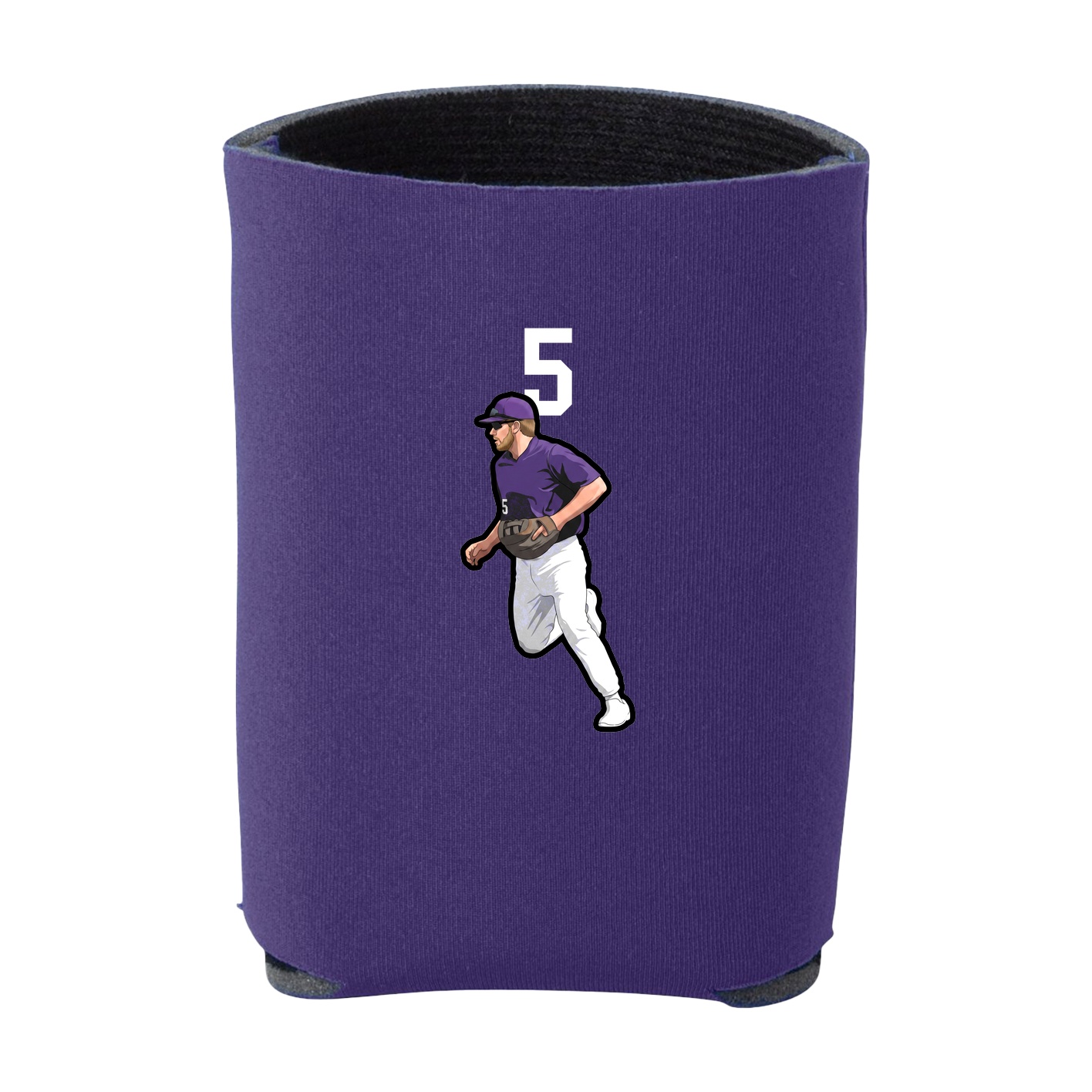 Can Holder — Number Top in Purple