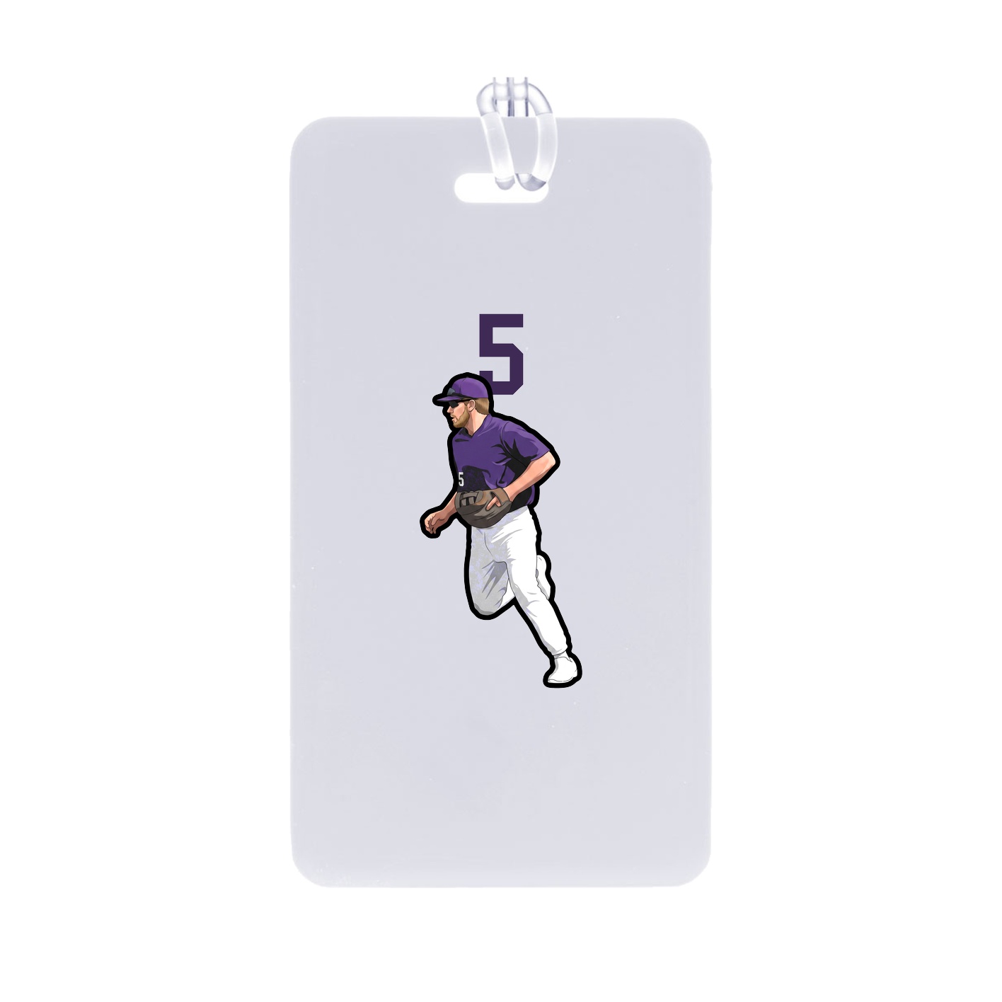 Bag Tag — Number Top in Classic