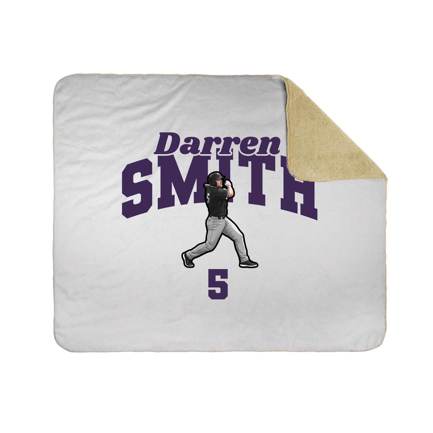 Throw Blanket — Signature Arch in White