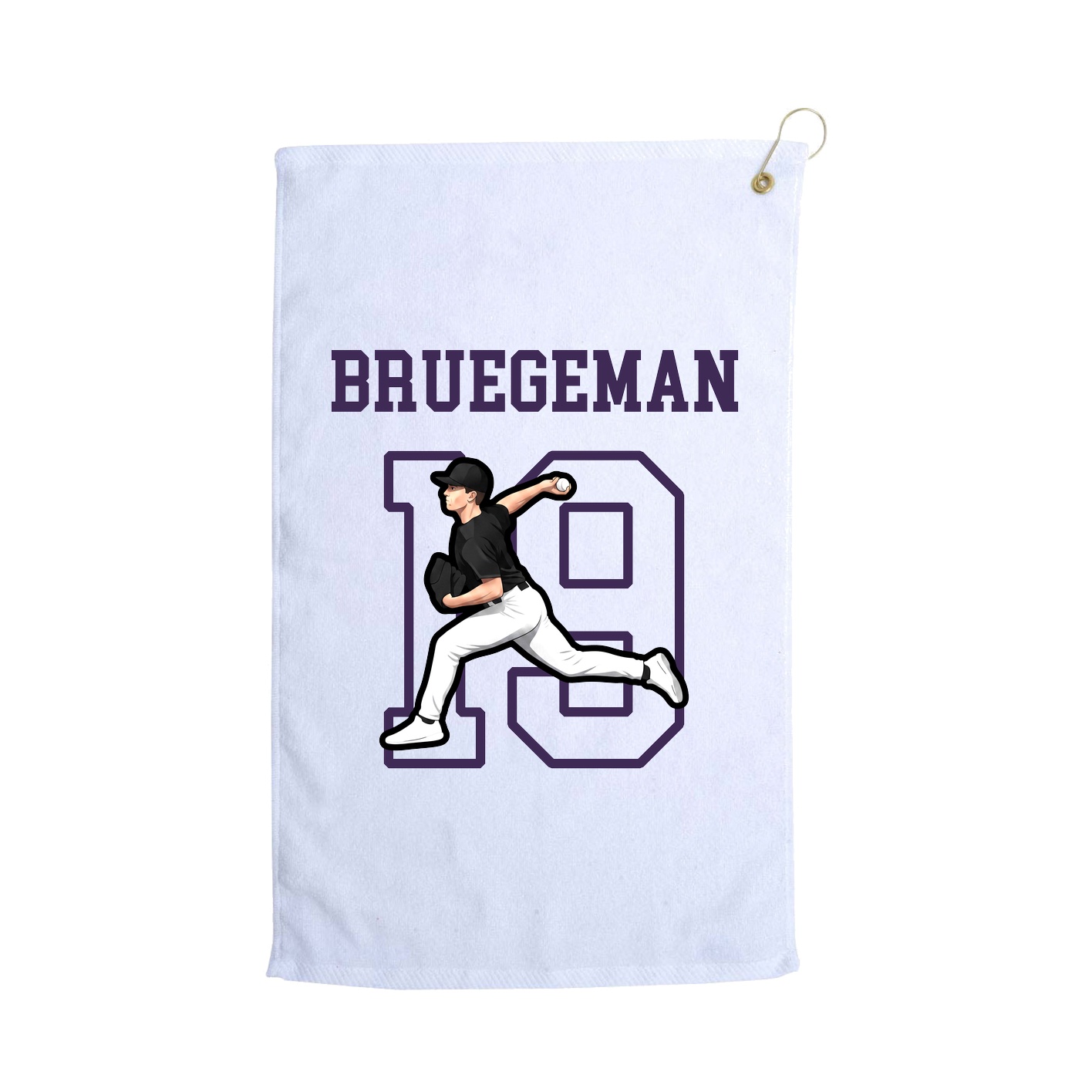 Golf Towel — Shirsey in White