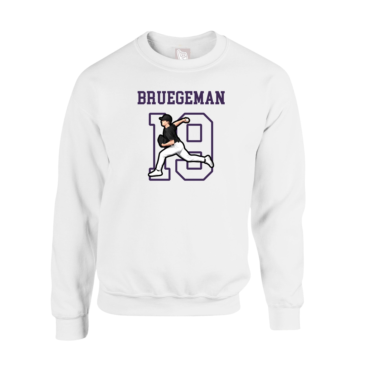 Fleece Crew — Shirsey in White