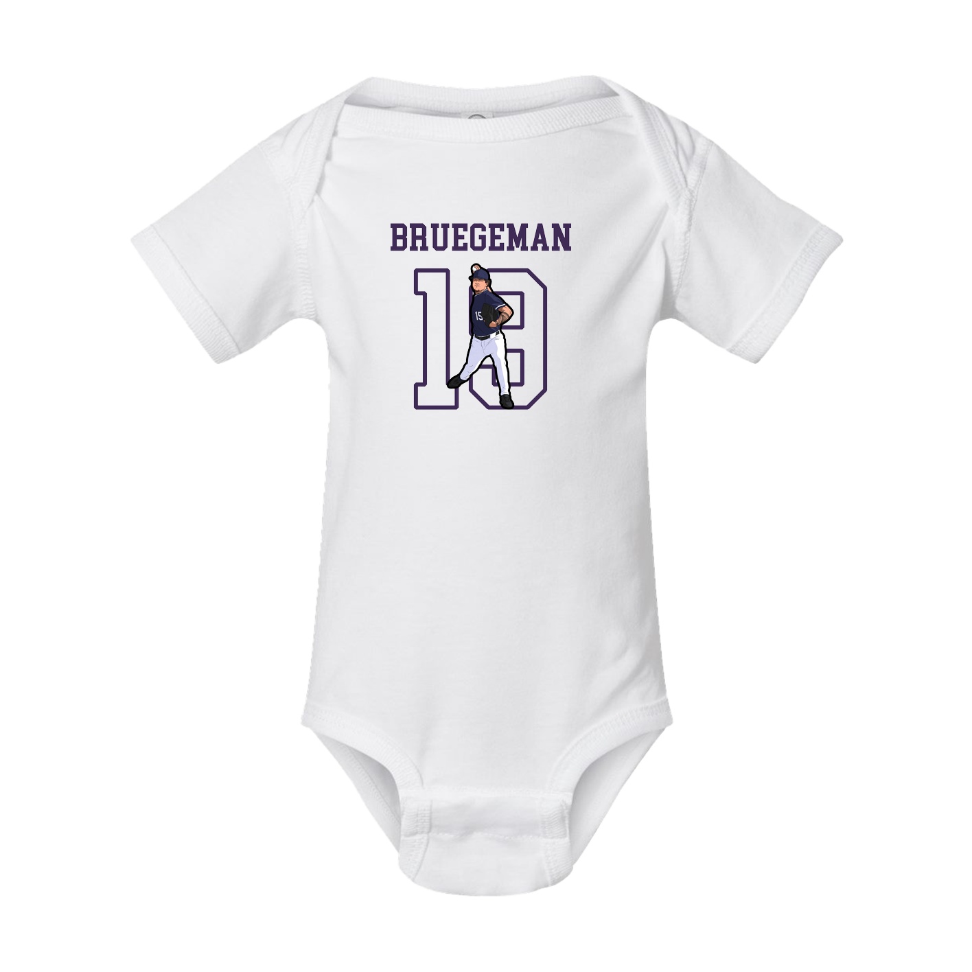 Baby Onesie — Shirsey in White