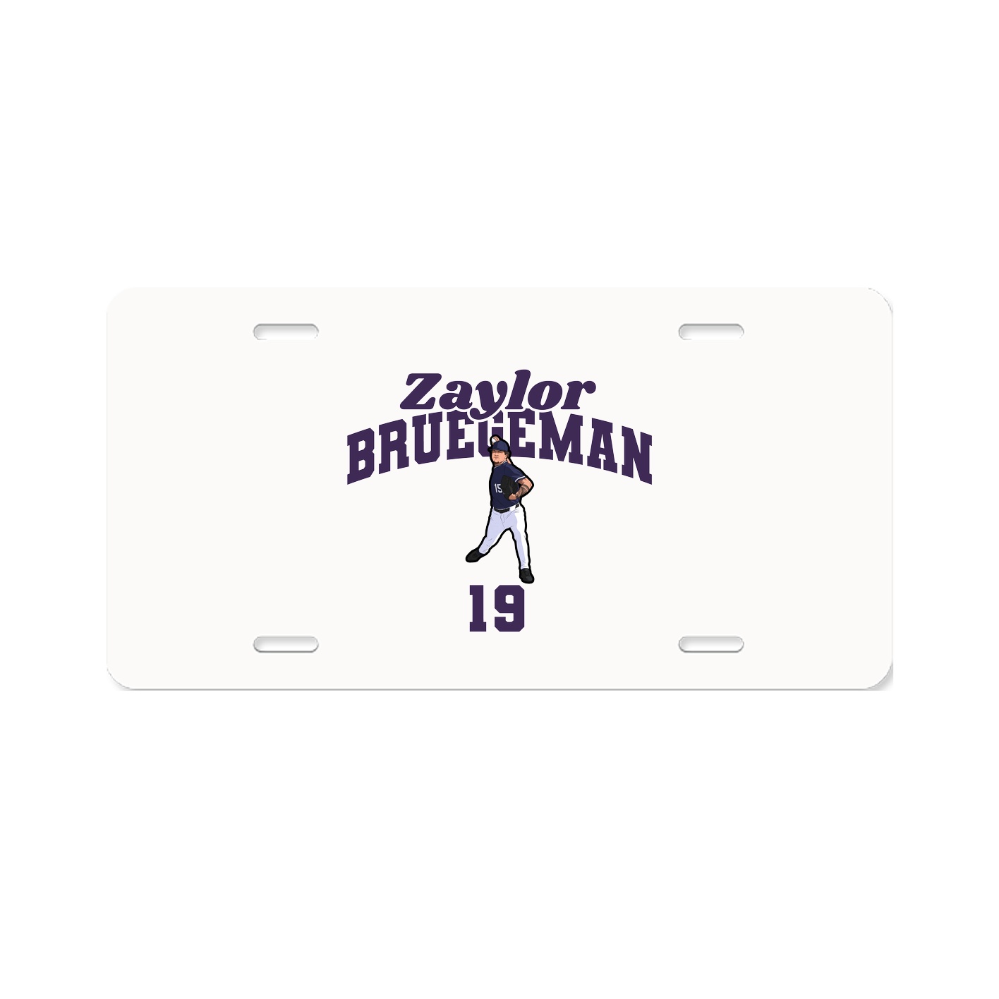 License Plate — Signature Arch in Classic