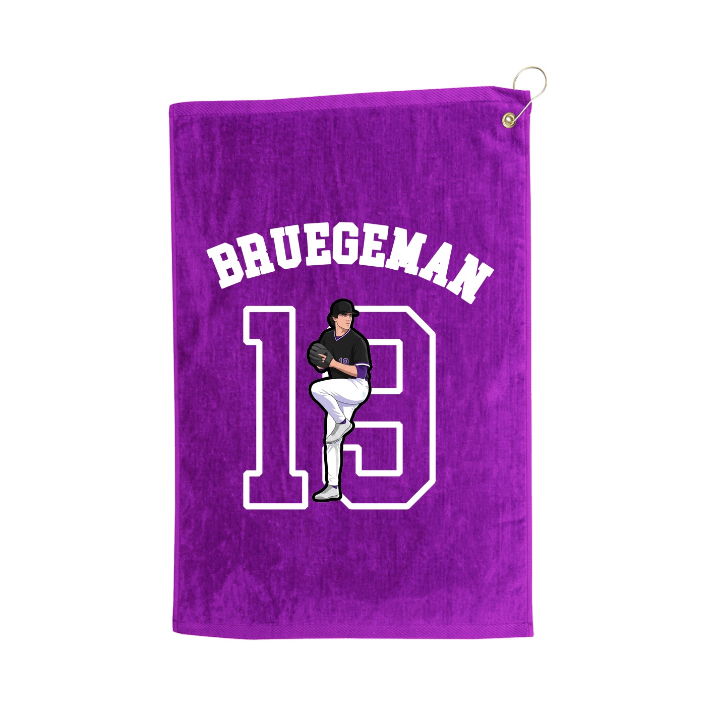 Golf Towel — Shirsey Arch in Purple