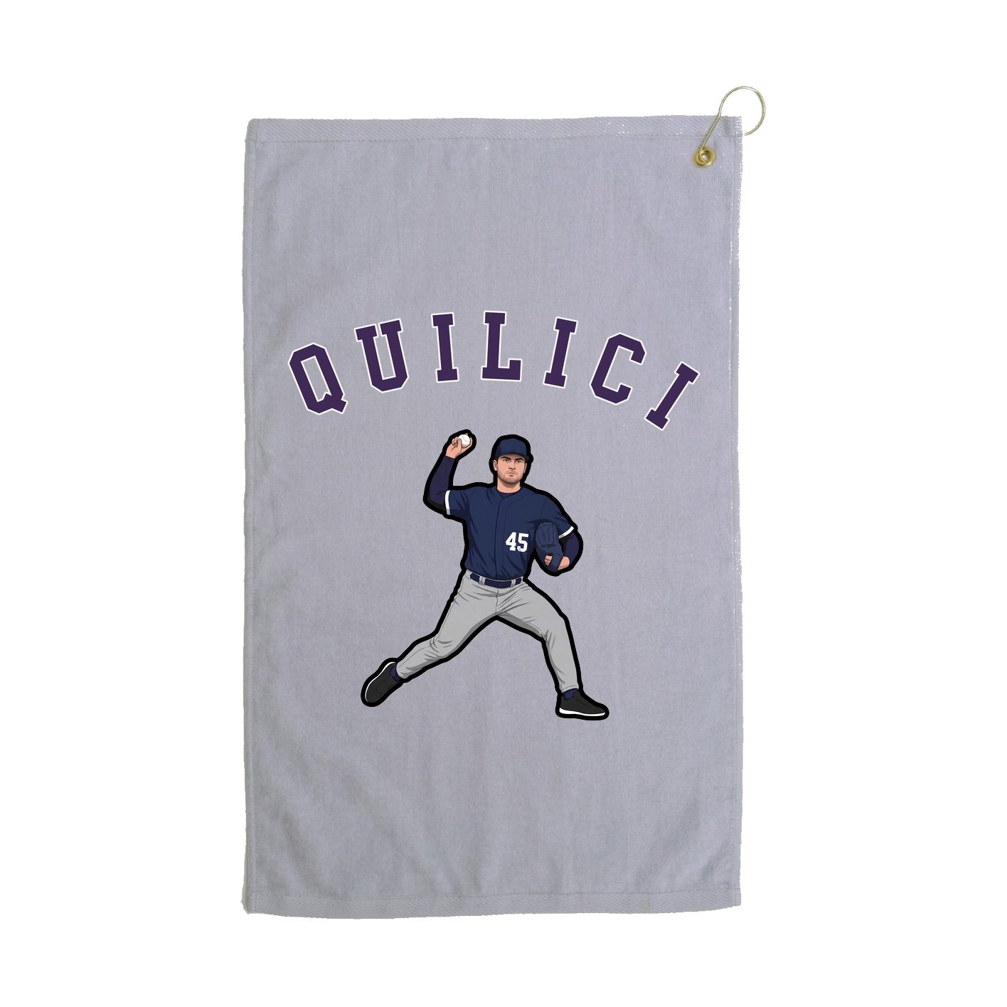 Golf Towel — Shirsey Arch in Grey
