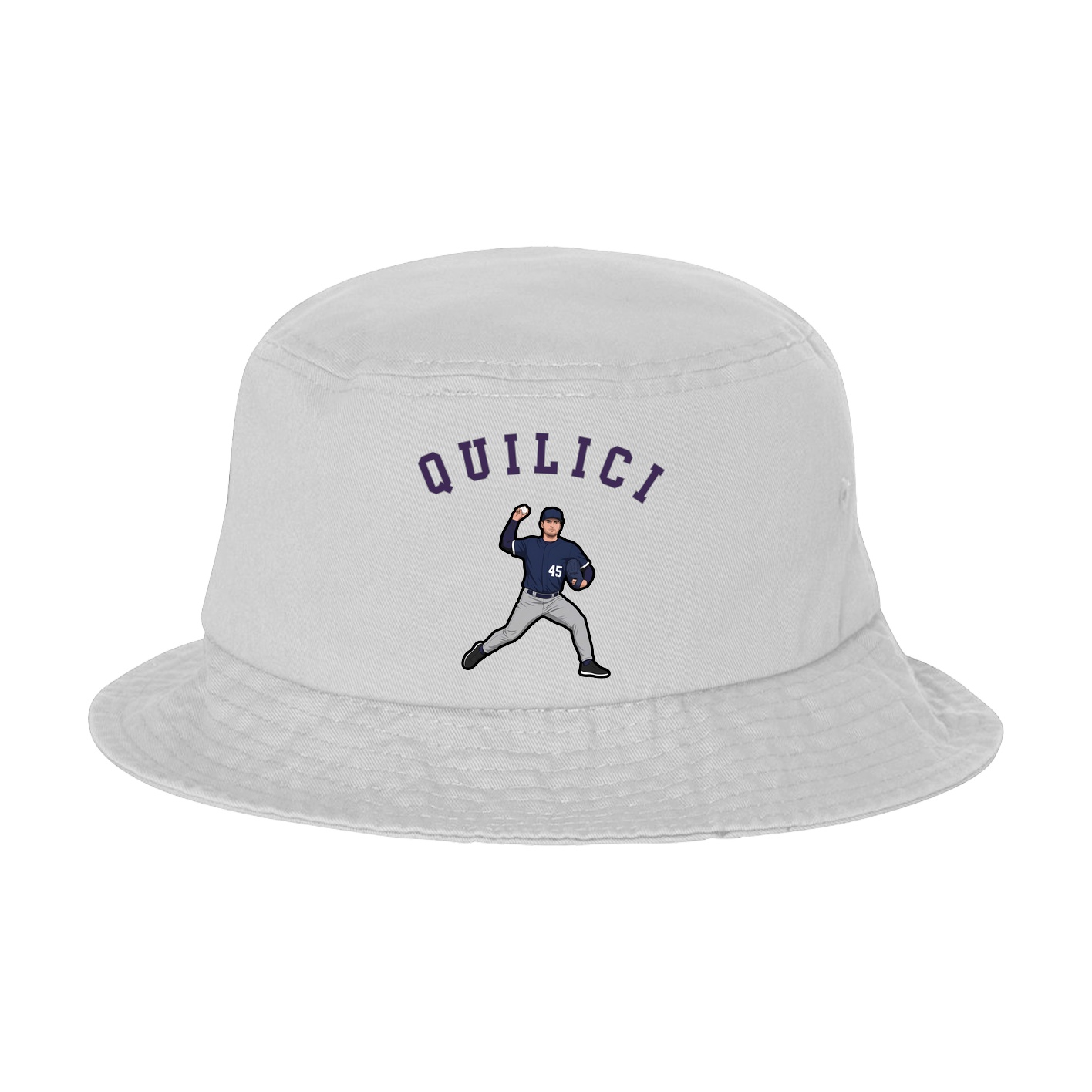 Bucket Cap — Shirsey Arch in White