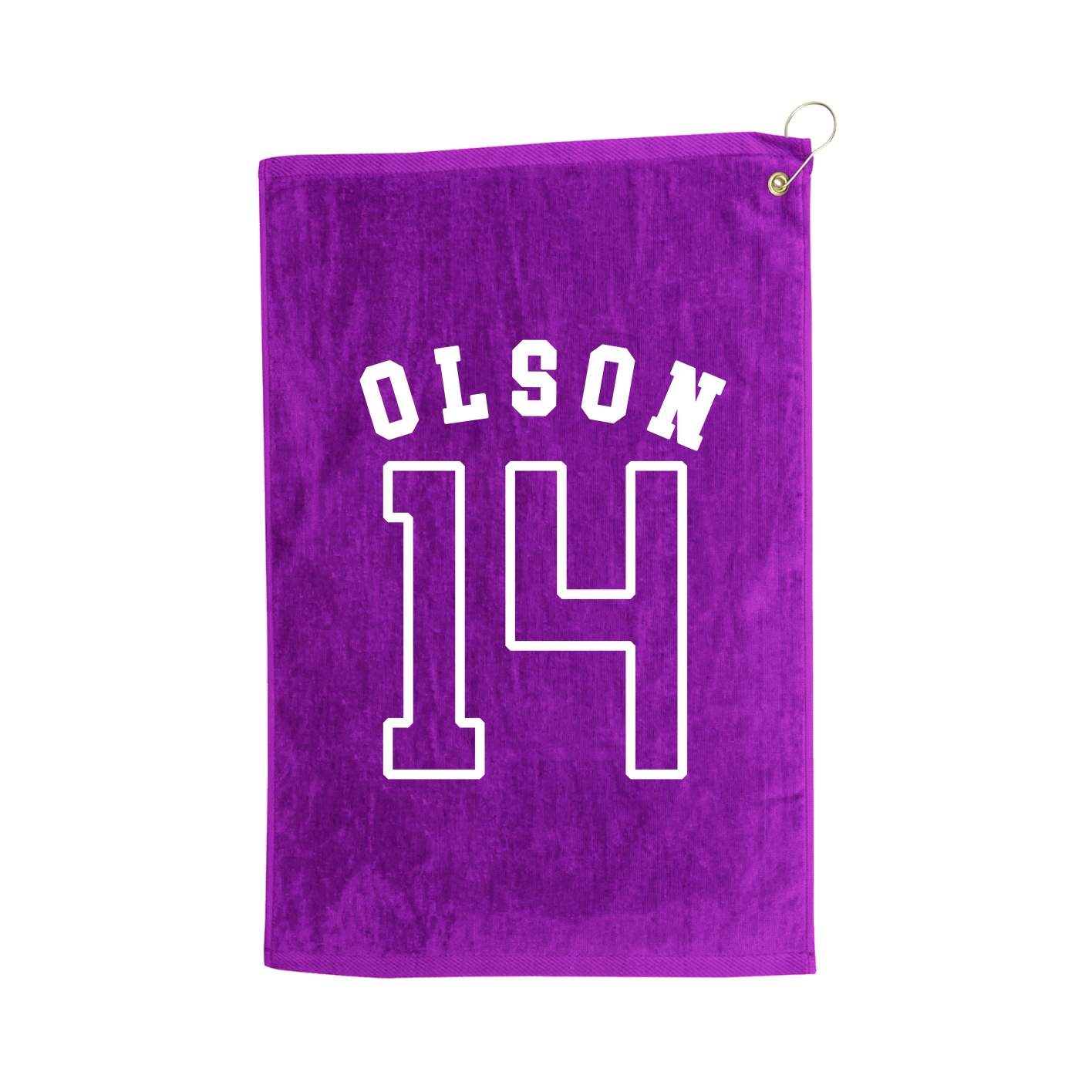 Golf Towel — Shirsey Arch in Purple