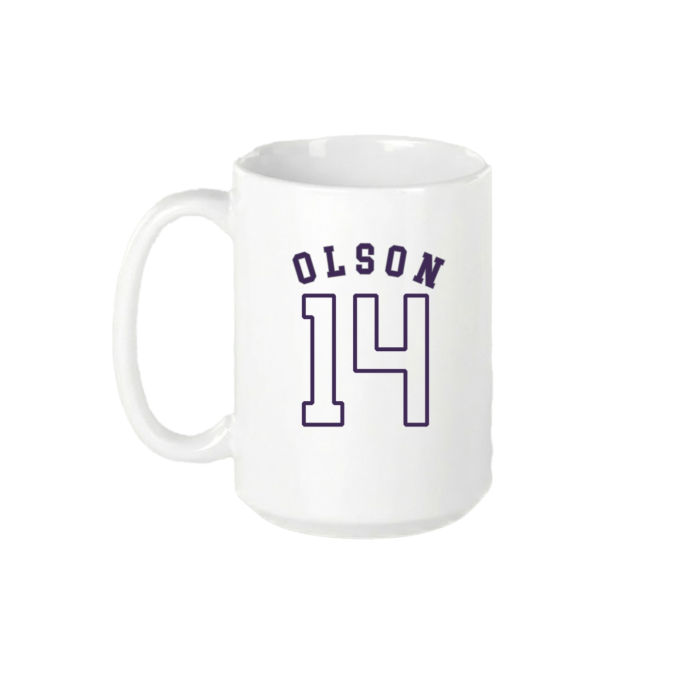 15oz Coffee Mug — Shirsey Arch in White