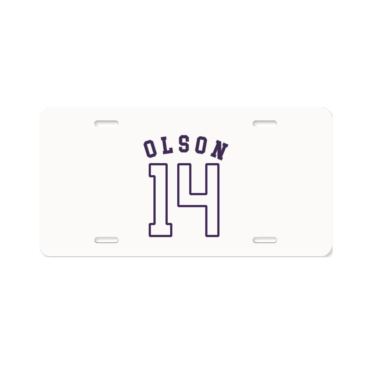License Plate — Shirsey Arch in Classic