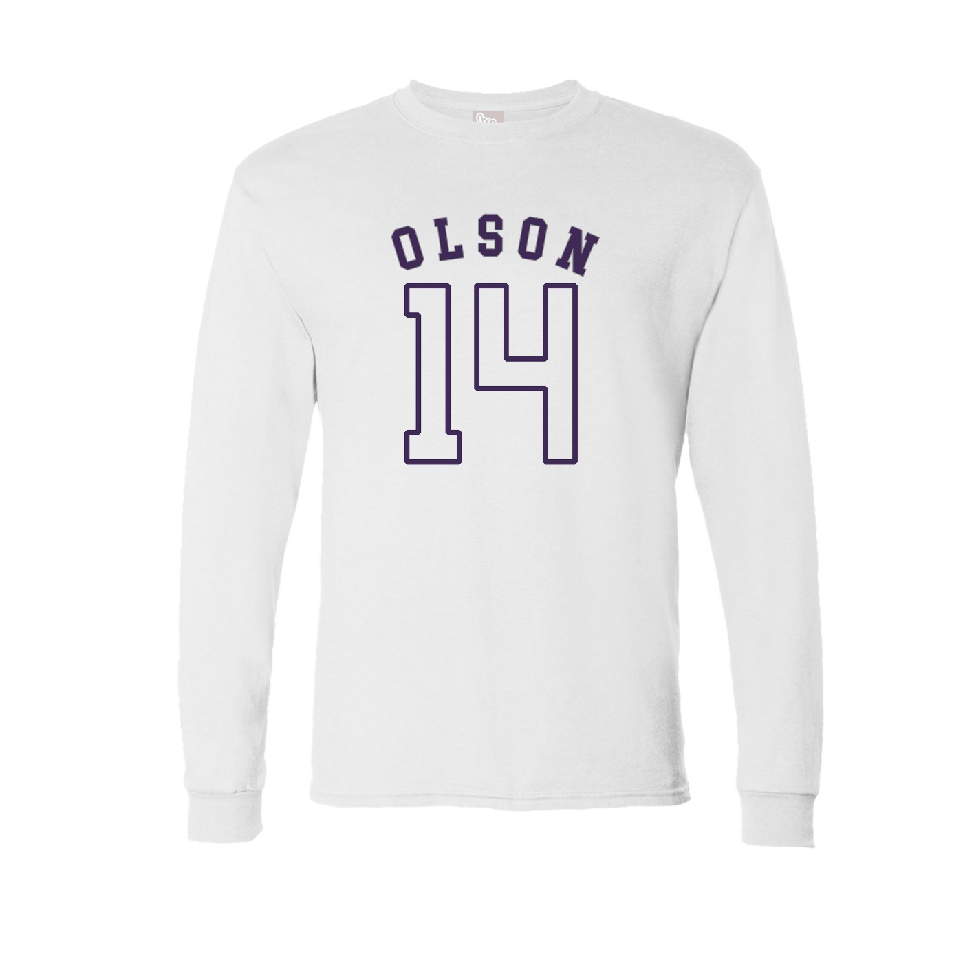 Long Sleeve Tee — Shirsey Arch in White