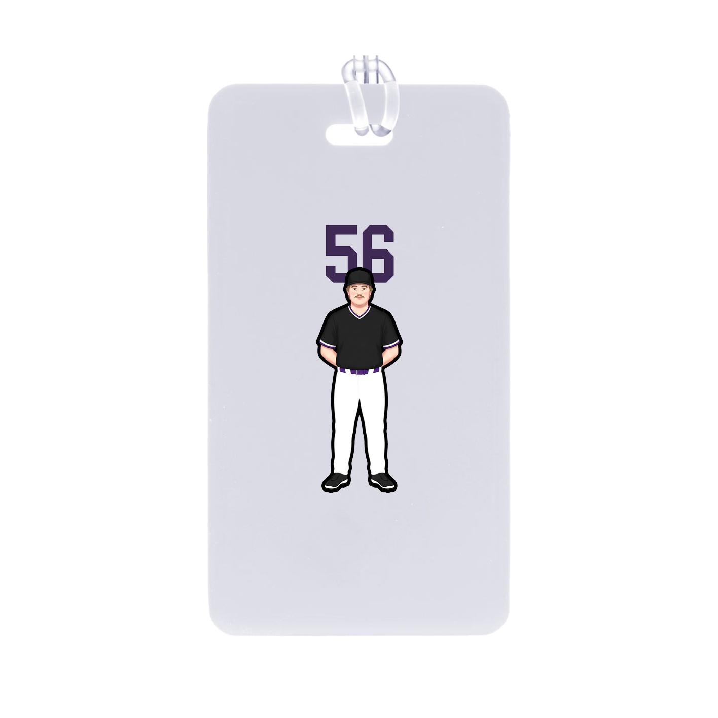 Bag Tag — Number Top in Classic