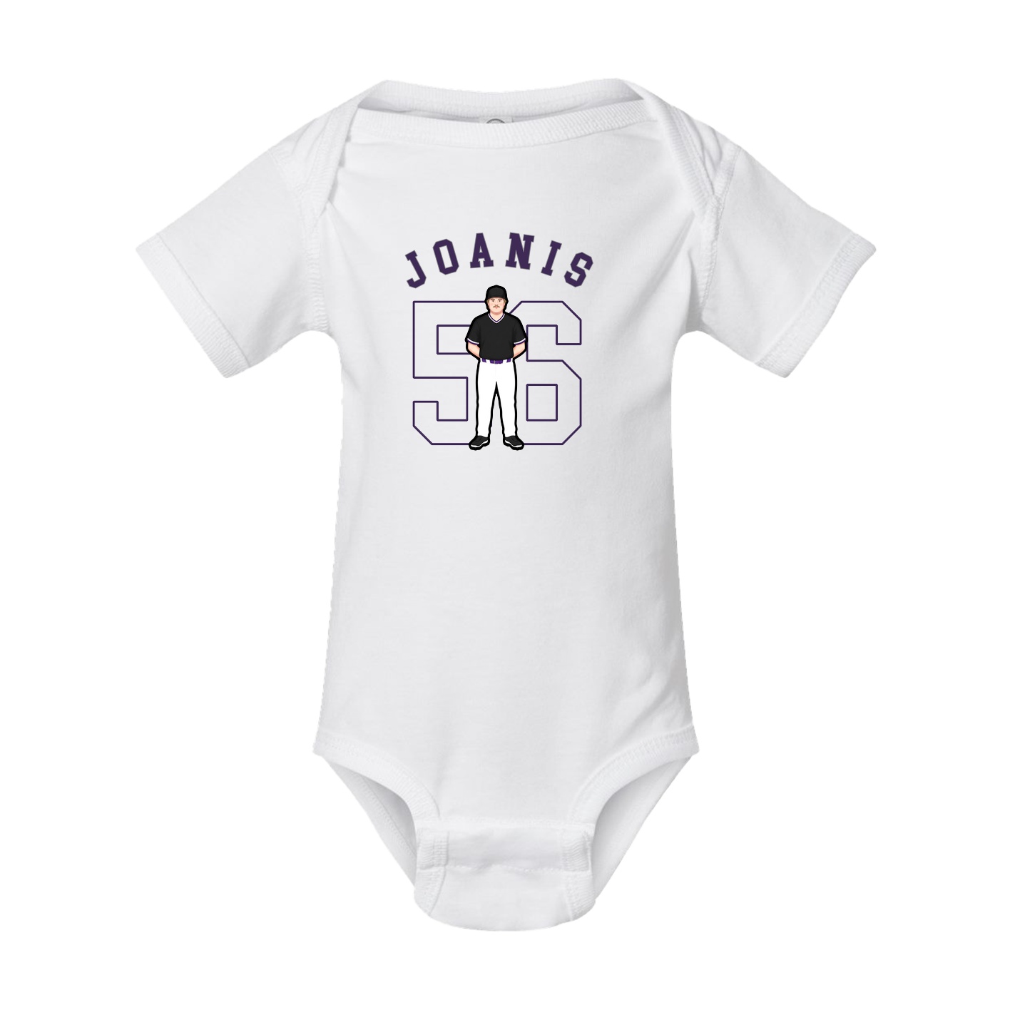 Baby Onesie — Shirsey Arch in White