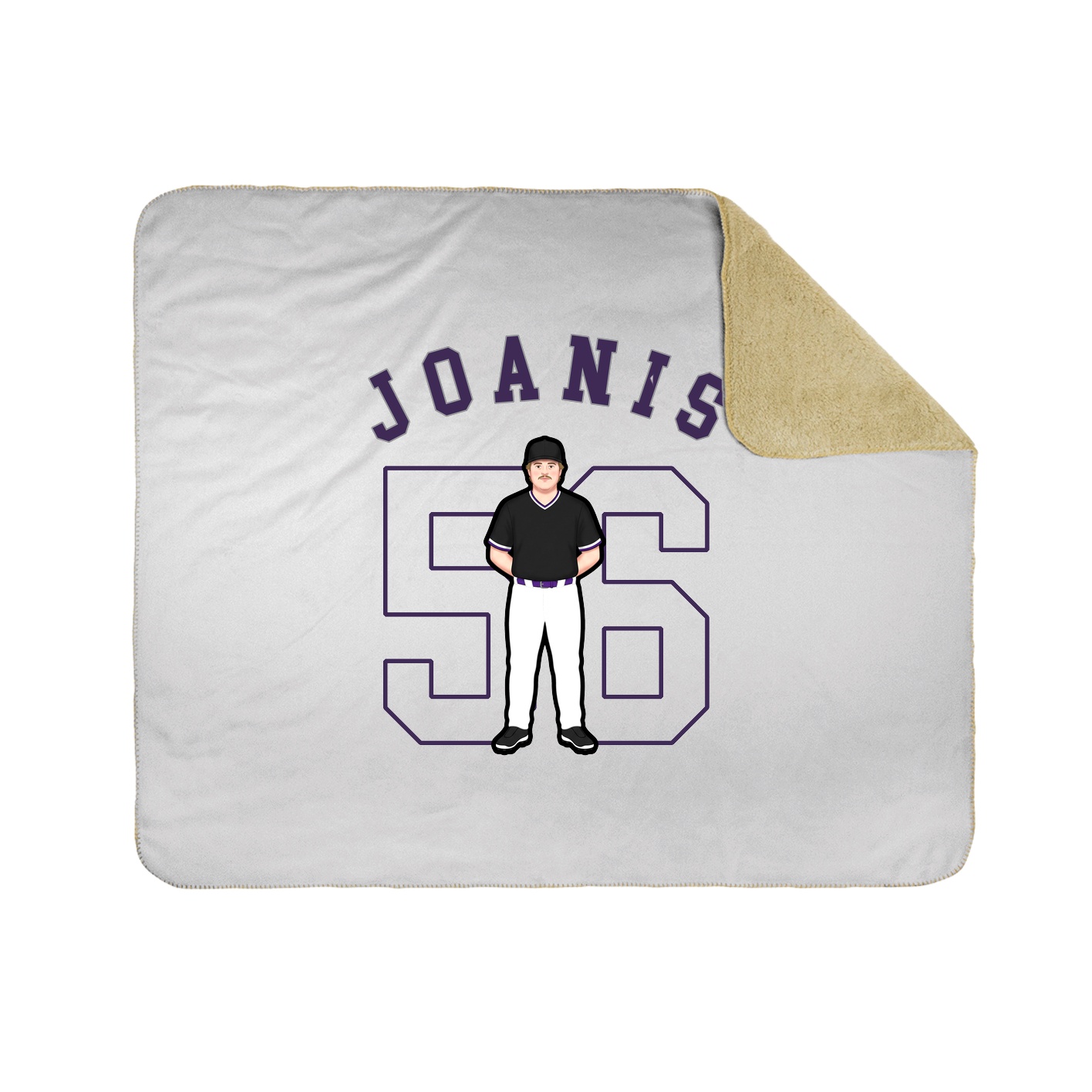 Throw Blanket — Shirsey Arch in White