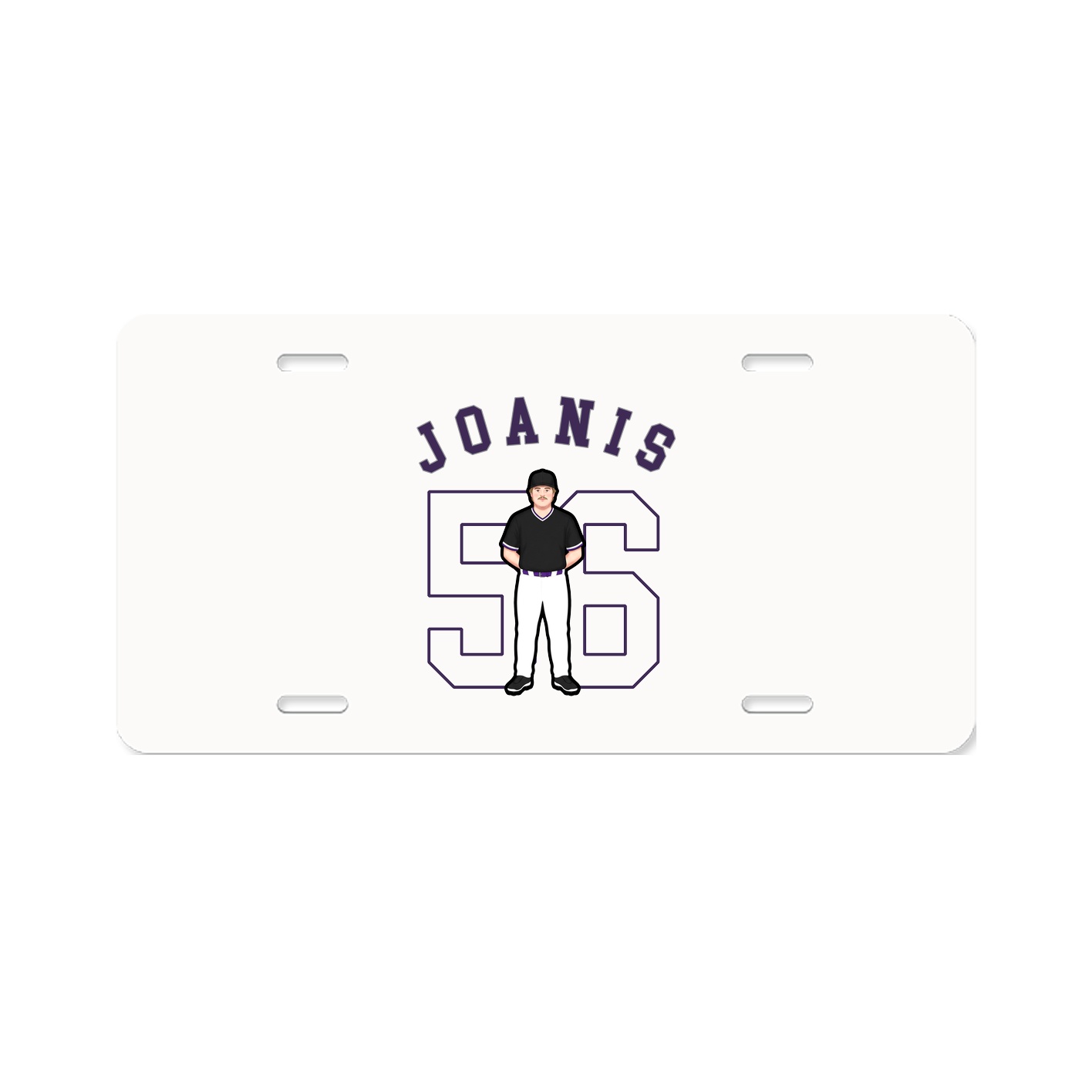 License Plate — Shirsey Arch in Classic