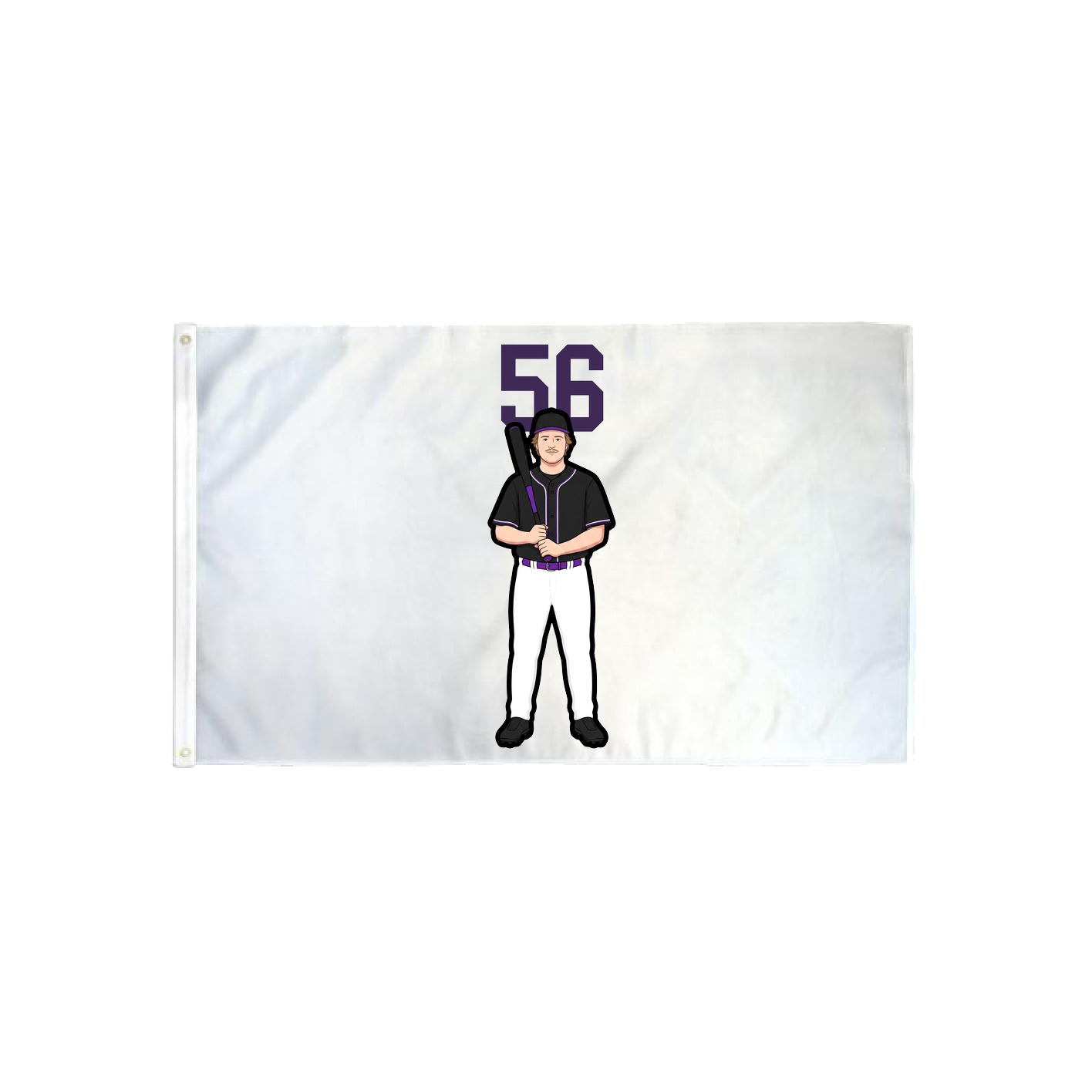 3x5 Flag — Number Top in Classic