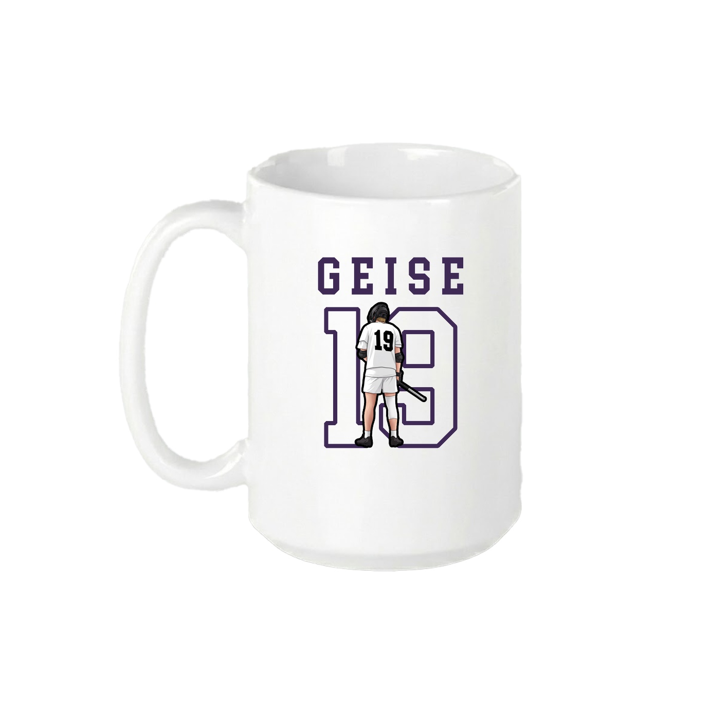 15oz Coffee Mug — Shirsey in White