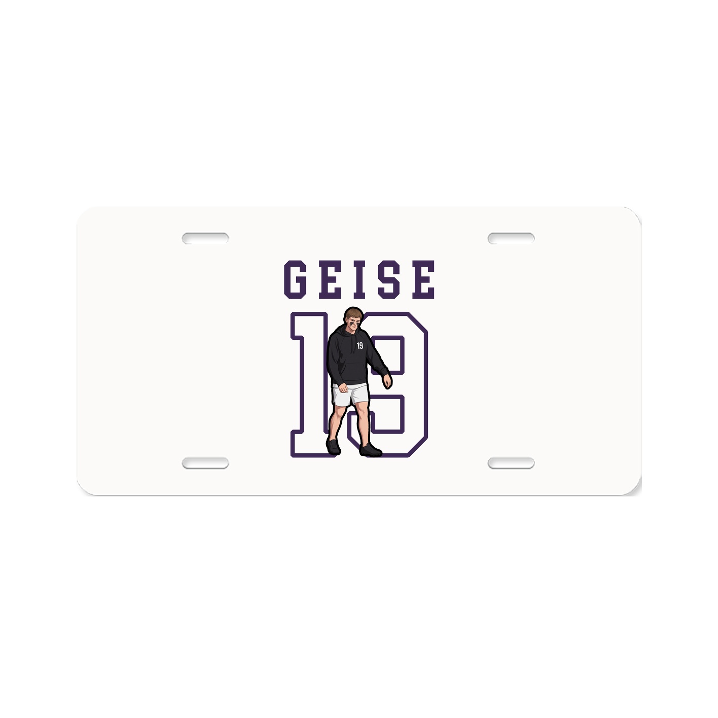 License Plate — Shirsey in Classic