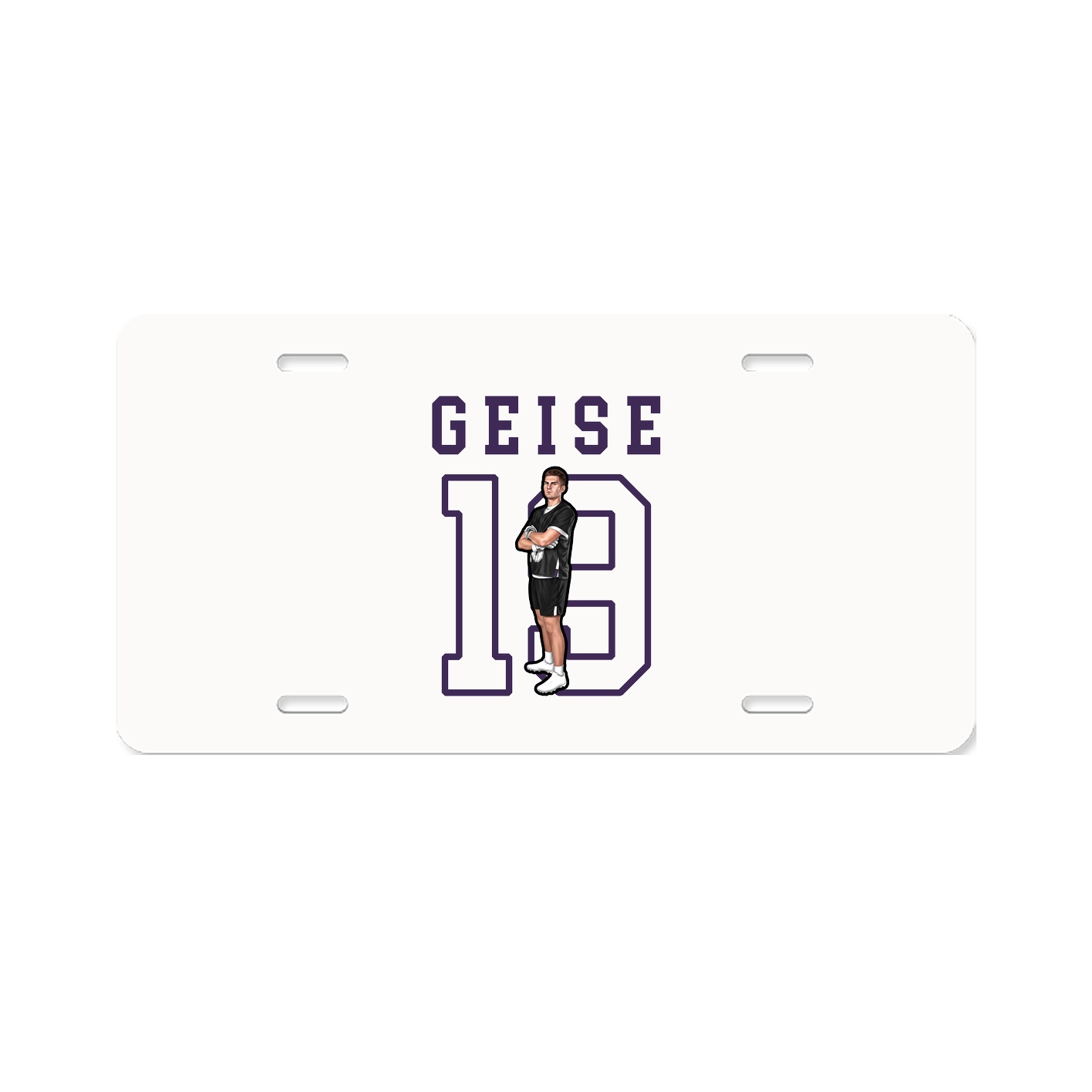 License Plate — Shirsey in Classic