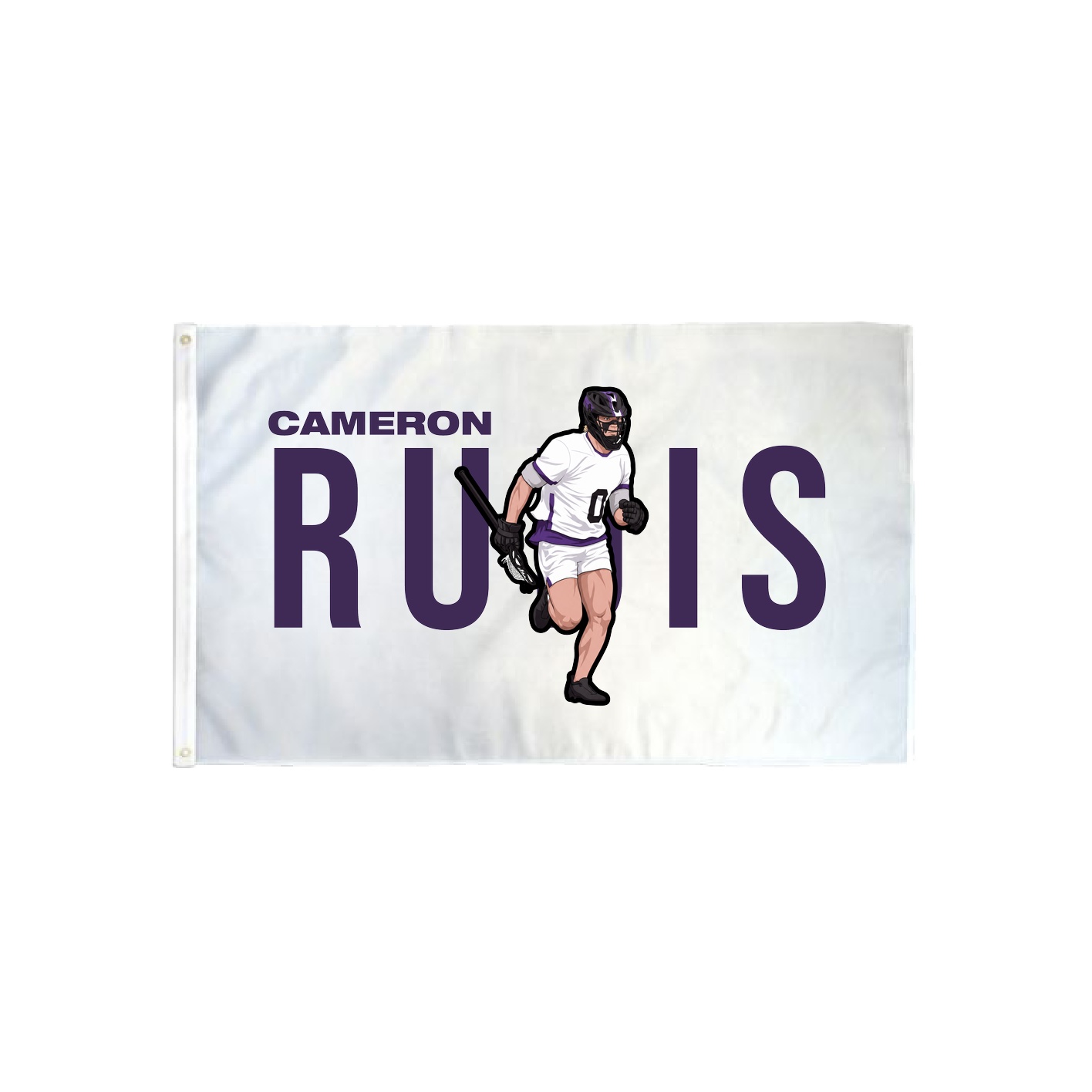 3x5 Flag — Player Name in Classic