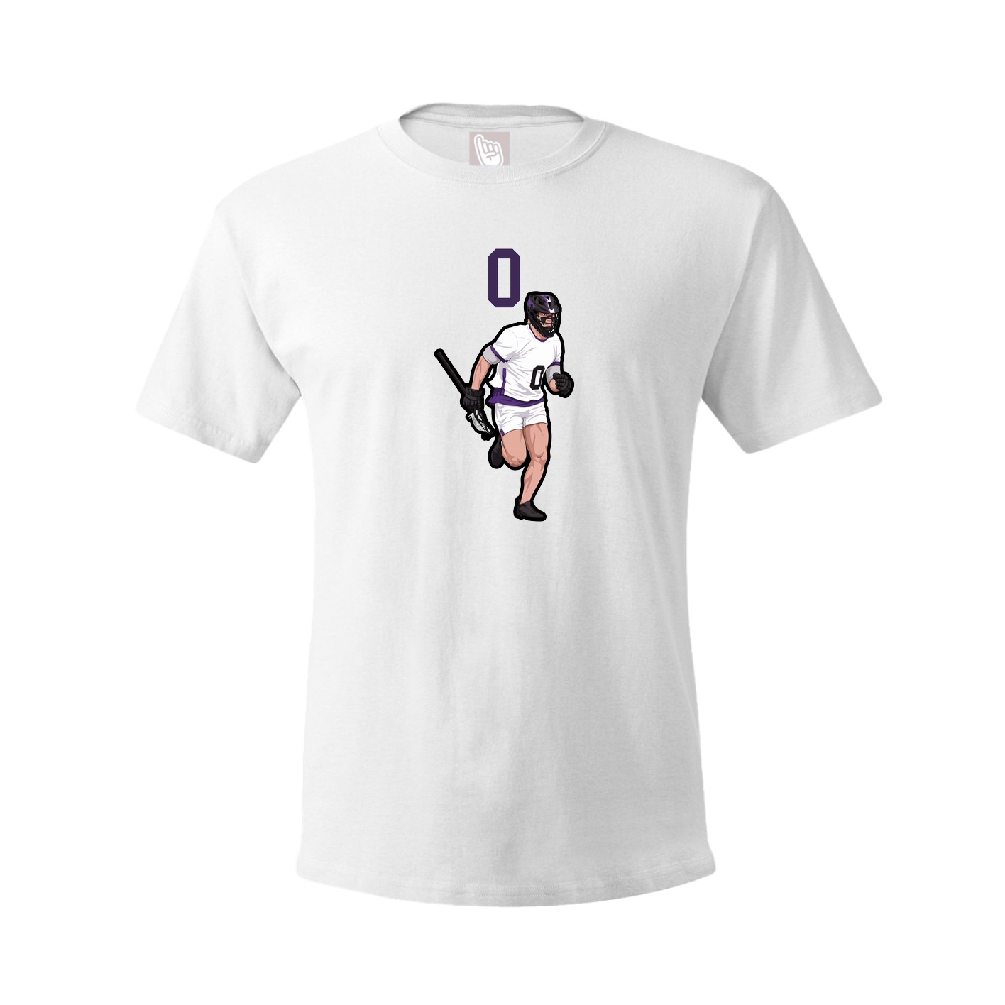 Tee — Number Top in White