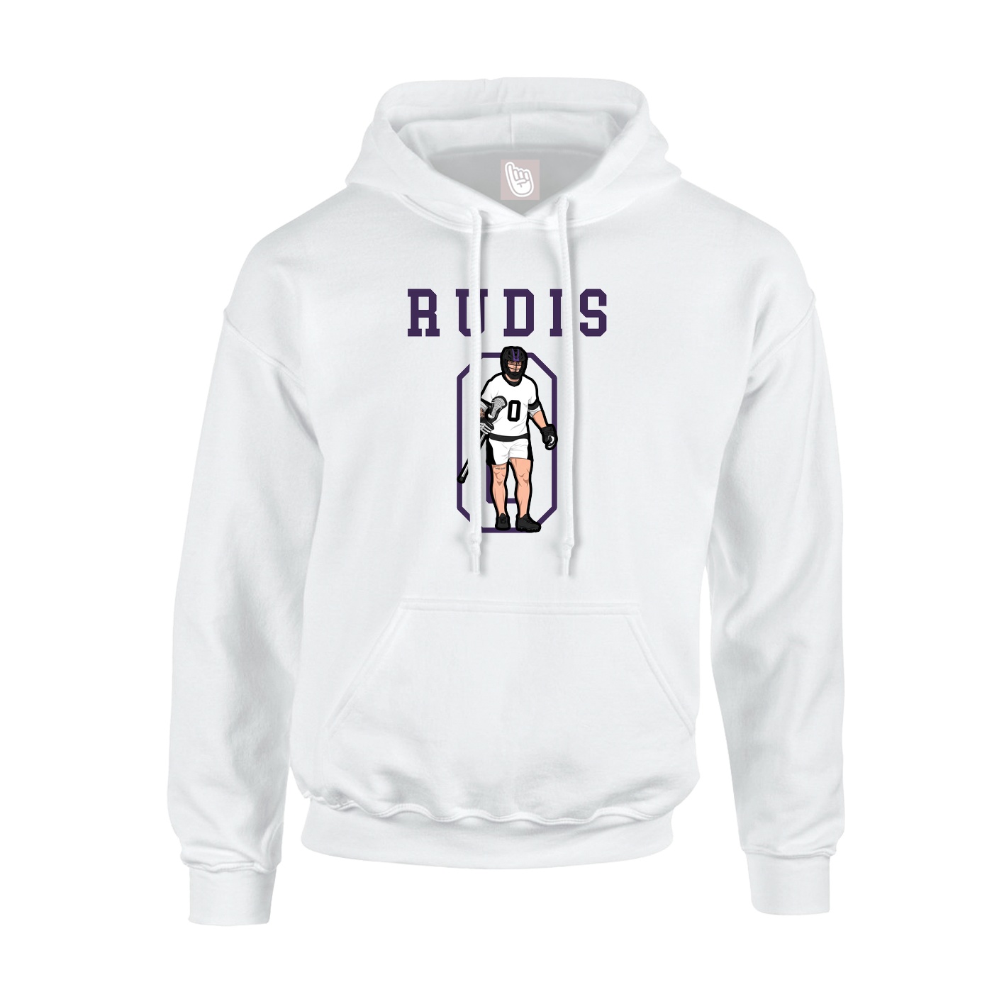 Hoodie — Shirsey in White