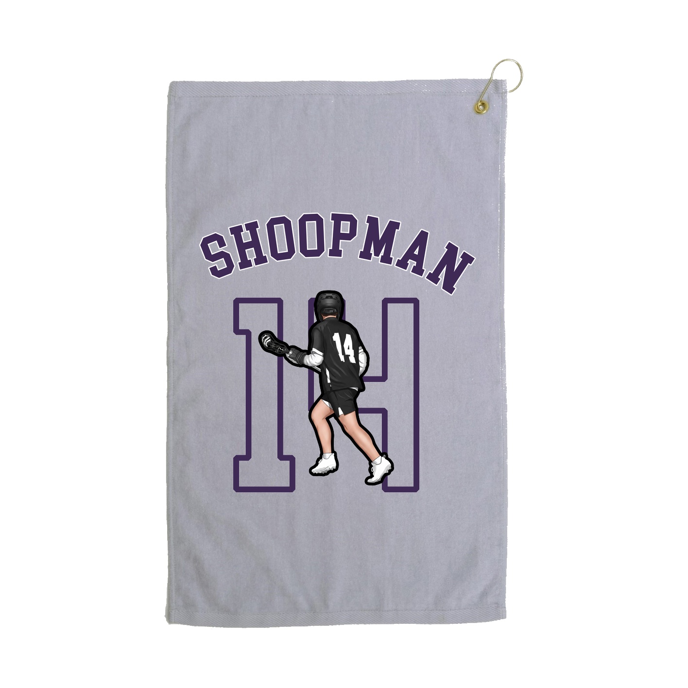 Golf Towel — Shirsey Arch in Grey