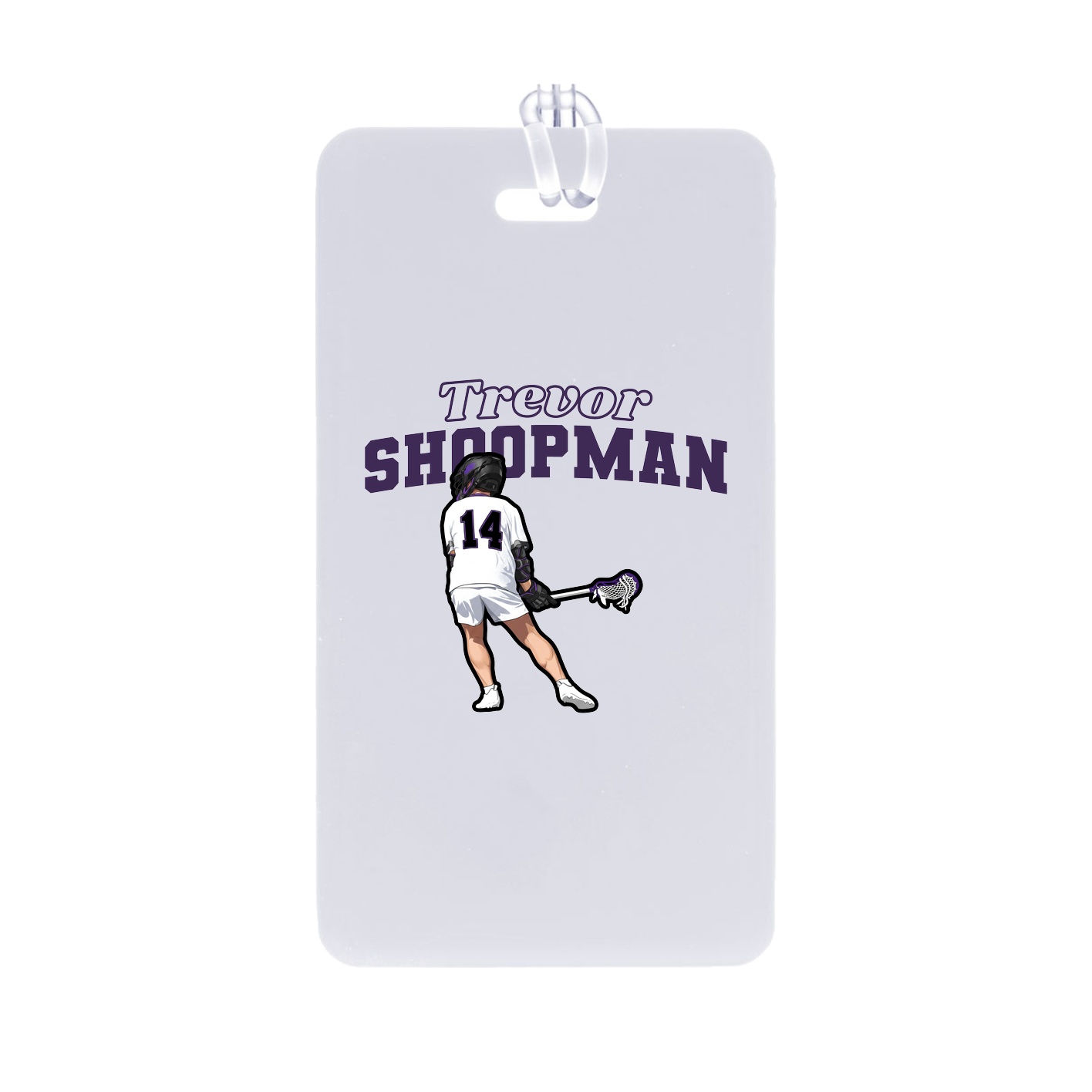 Bag Tag — Name Arch in Classic
