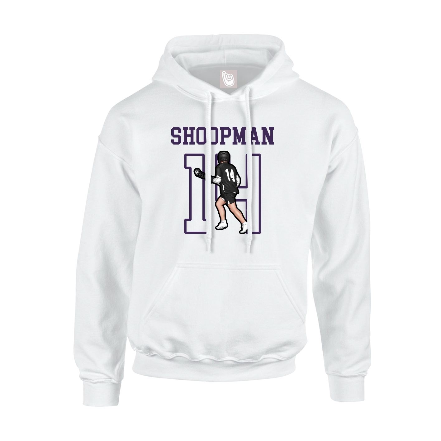 Youth Hoodie — Shirsey in White