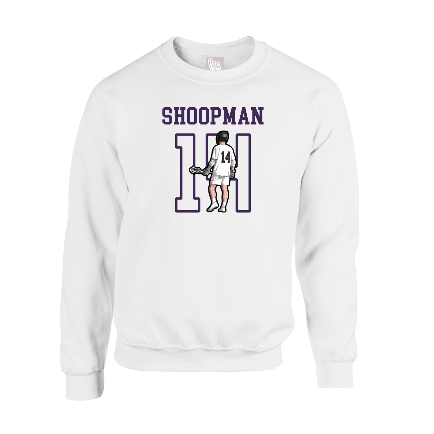 Fleece Crew — Shirsey in White