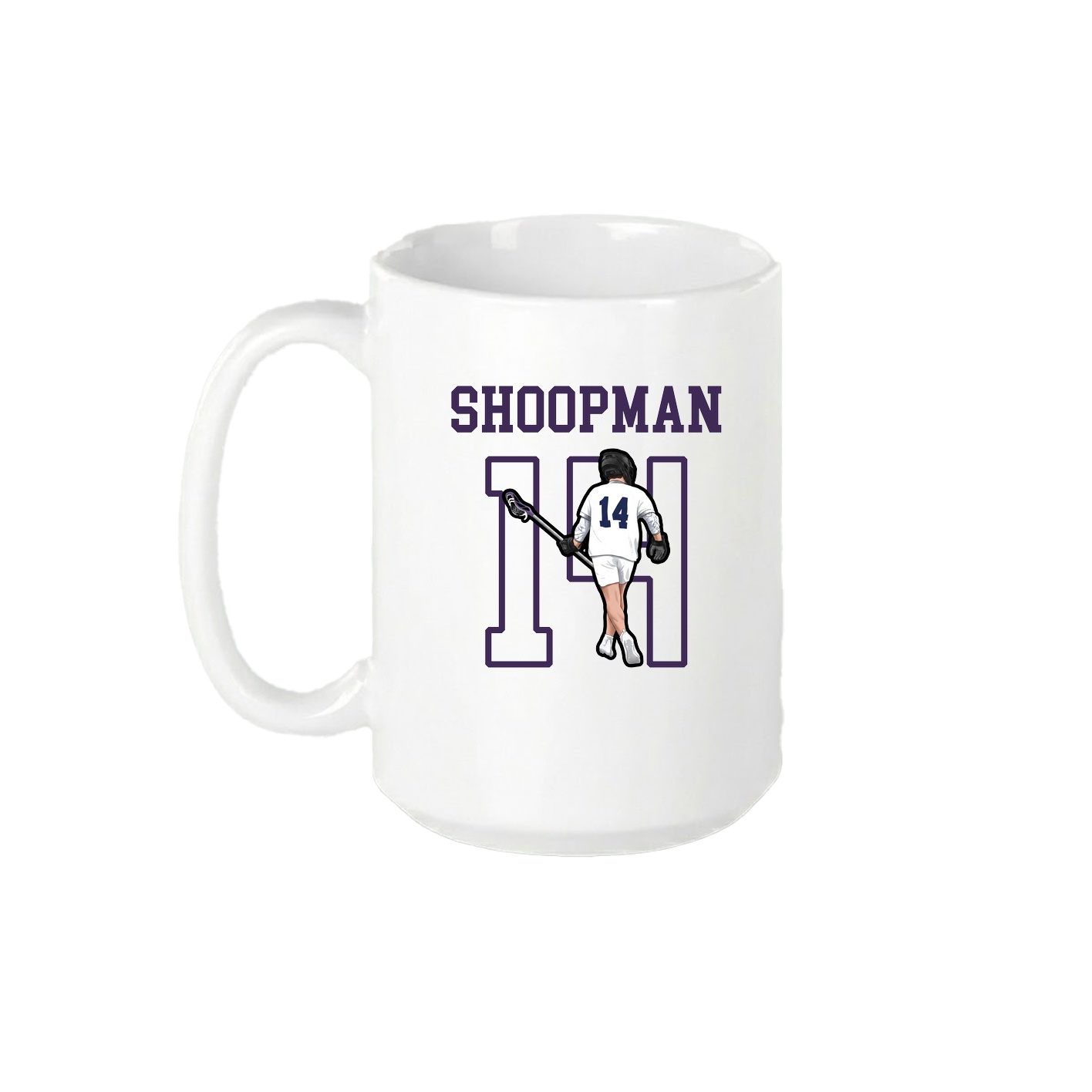 15oz Coffee Mug — Shirsey in White