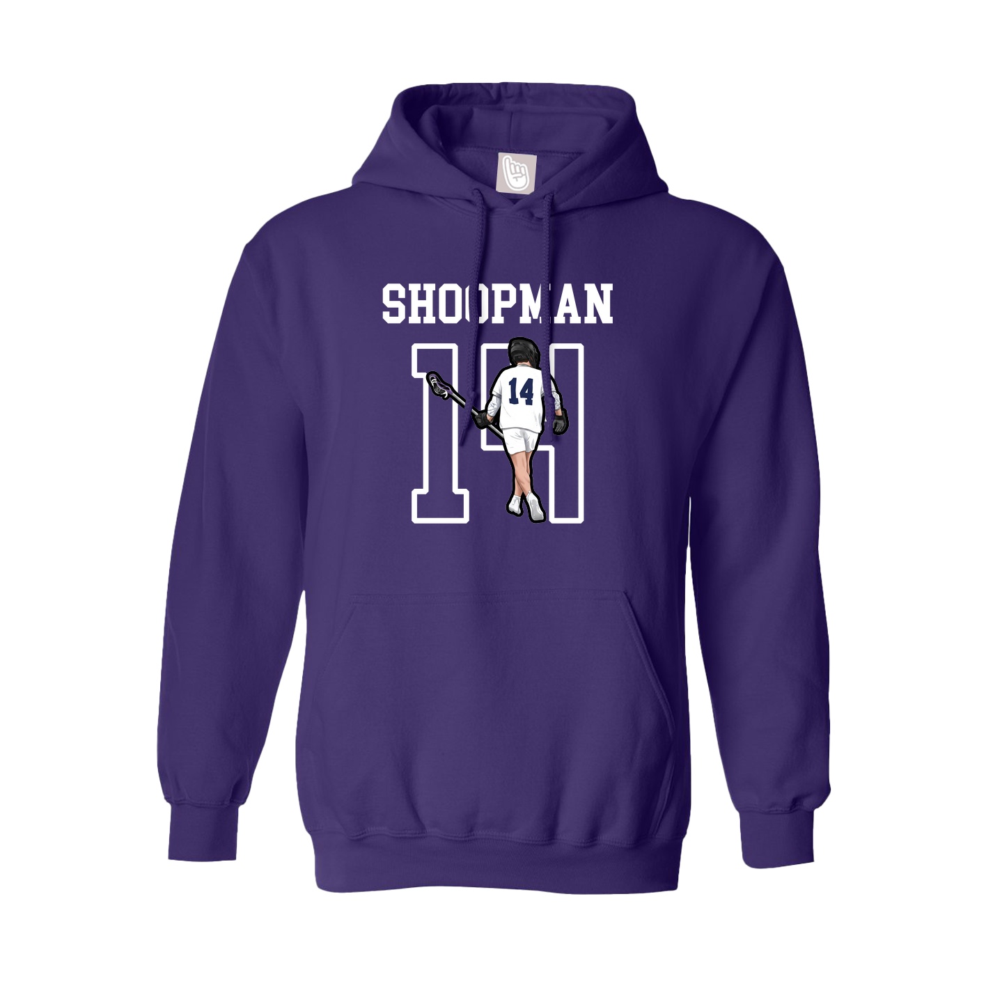Hoodie — Shirsey in Purple